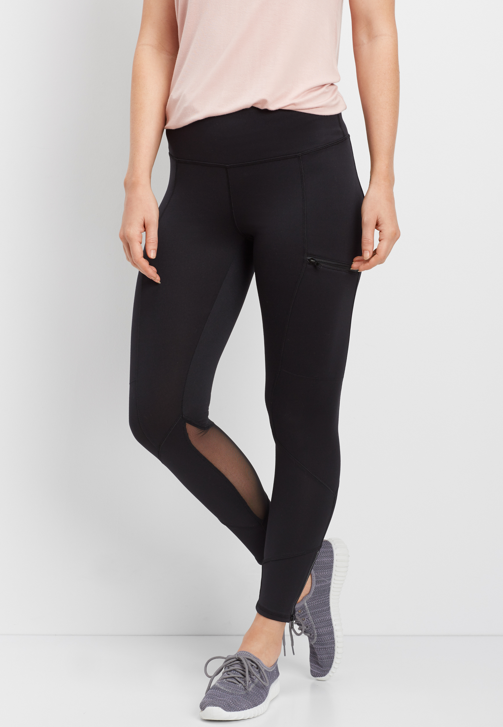 high rise 7 8 pocket active legging