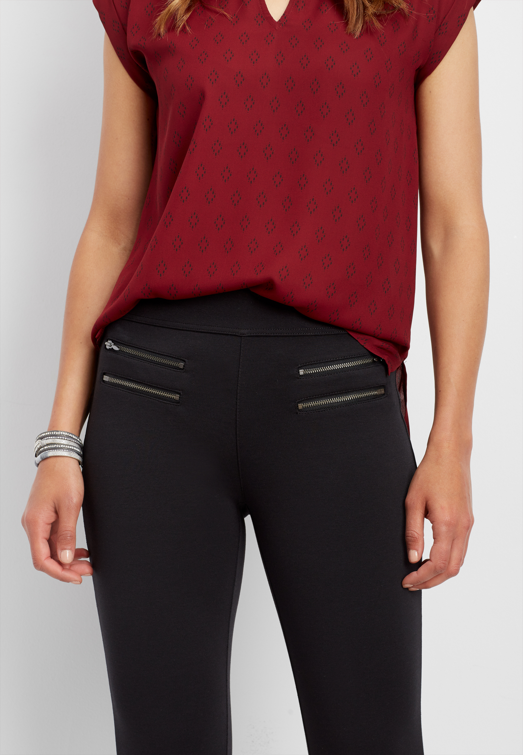 maurices black pants
