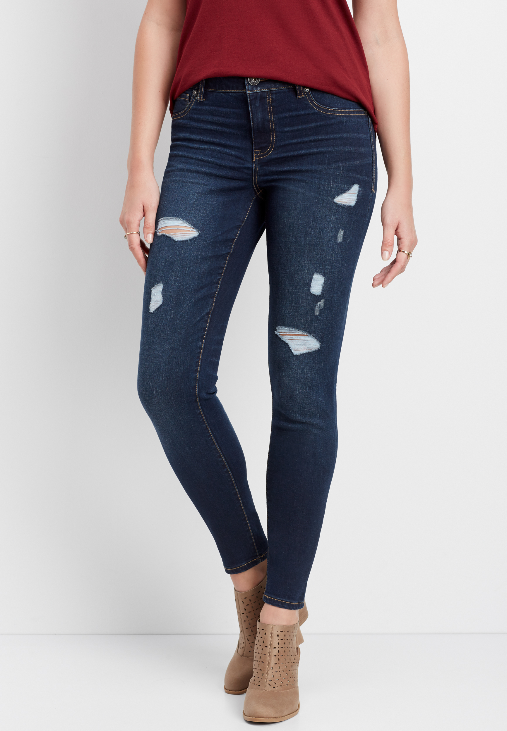 maurices high rise jeggings