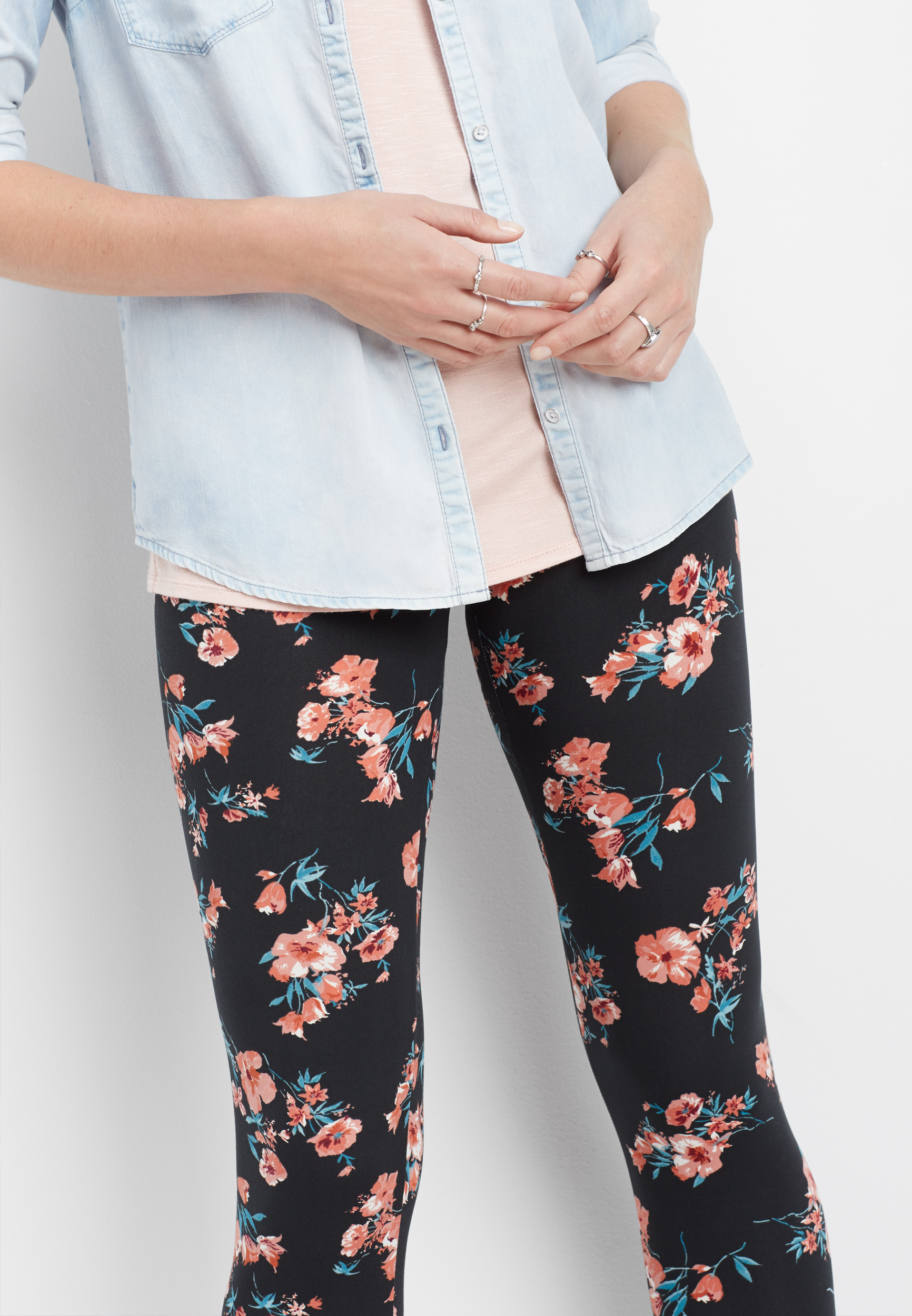 Floral Ultra Soft Legging Maurices