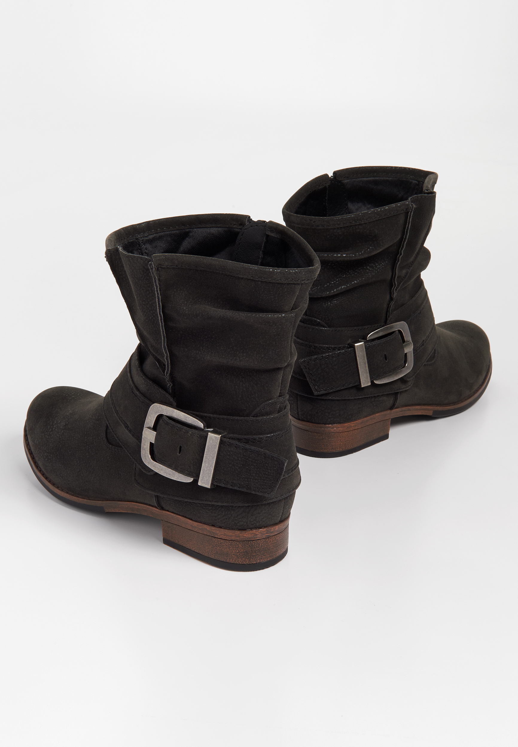 Carmela low side buckle ankle bootie hot sale