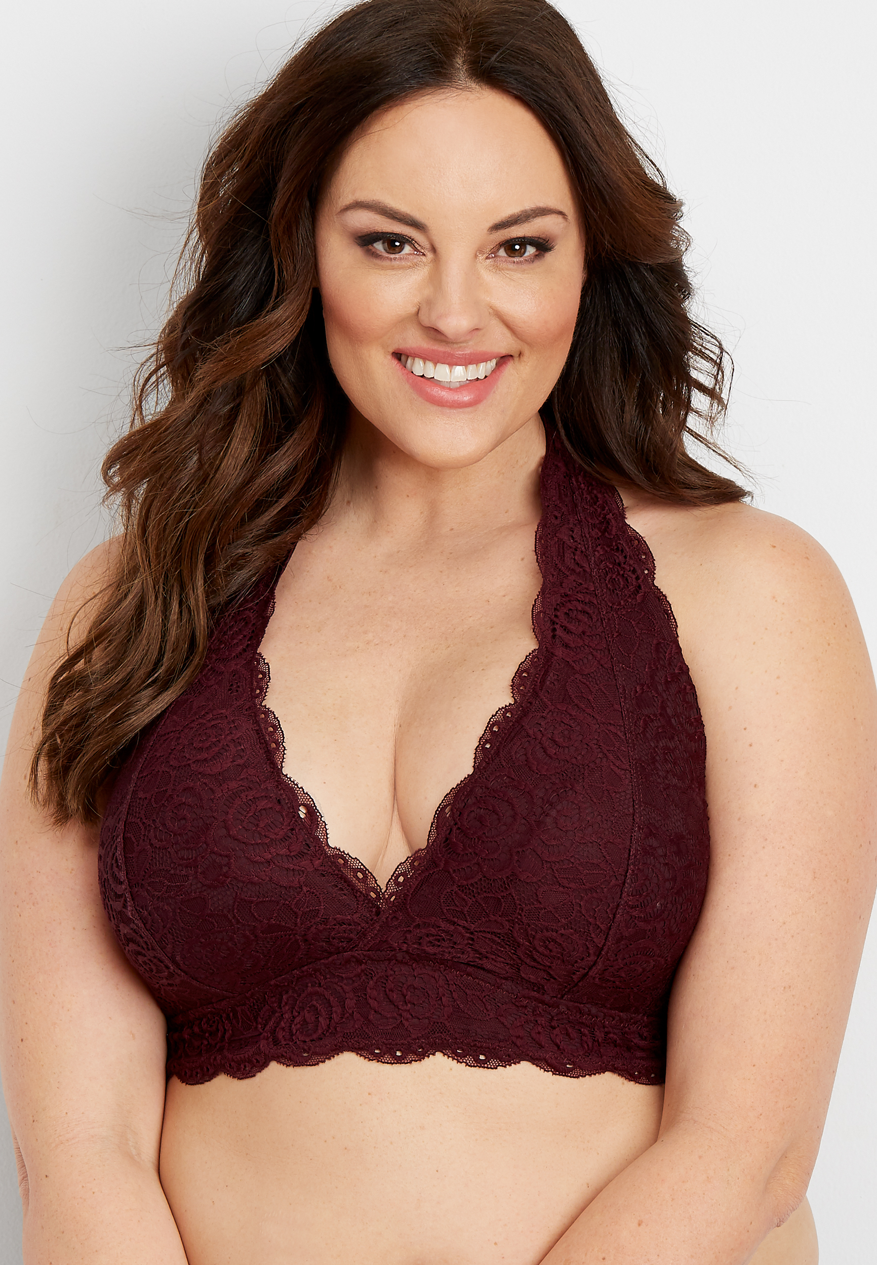 Plus Size Halter Bra