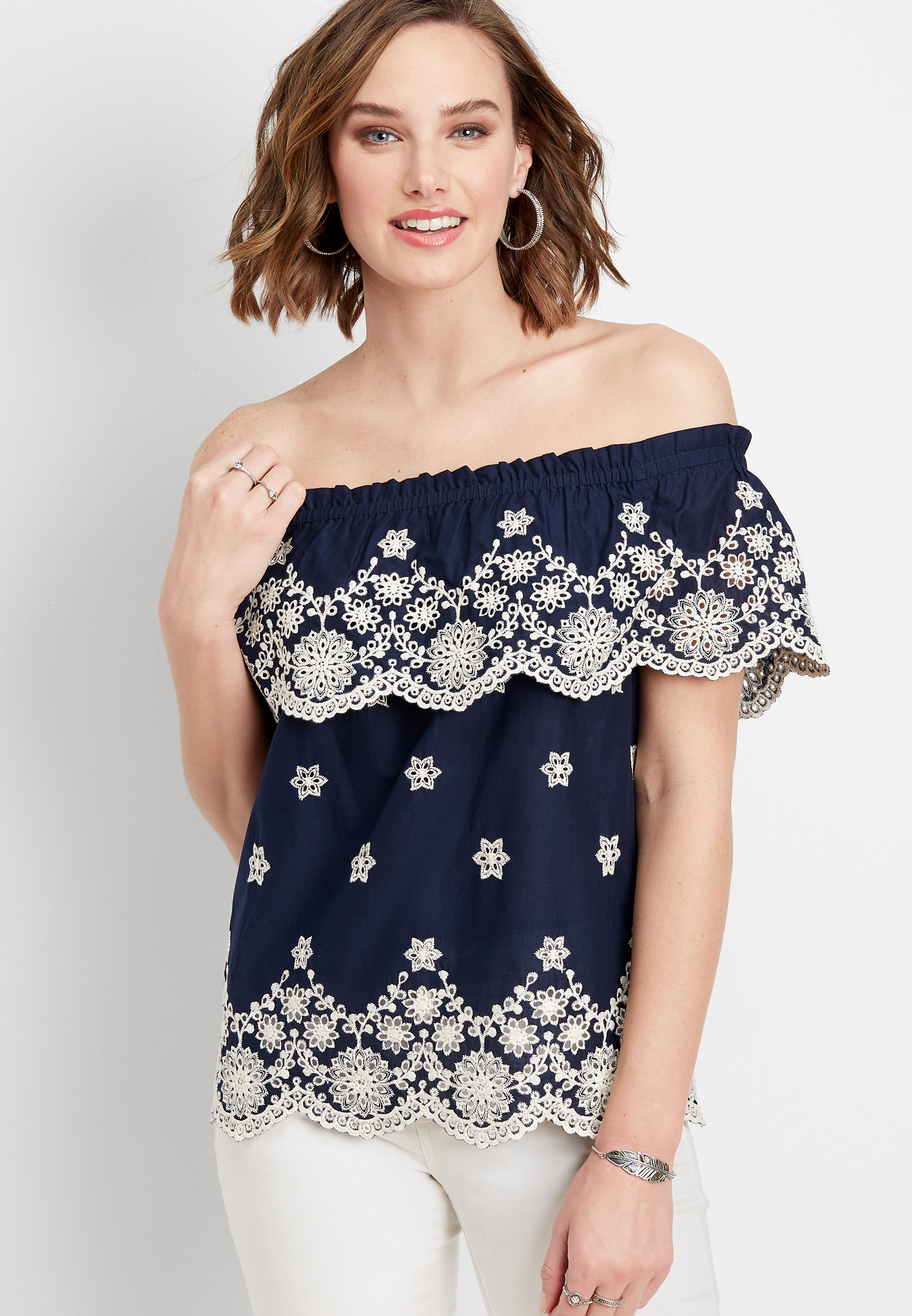 maurices off the shoulder top