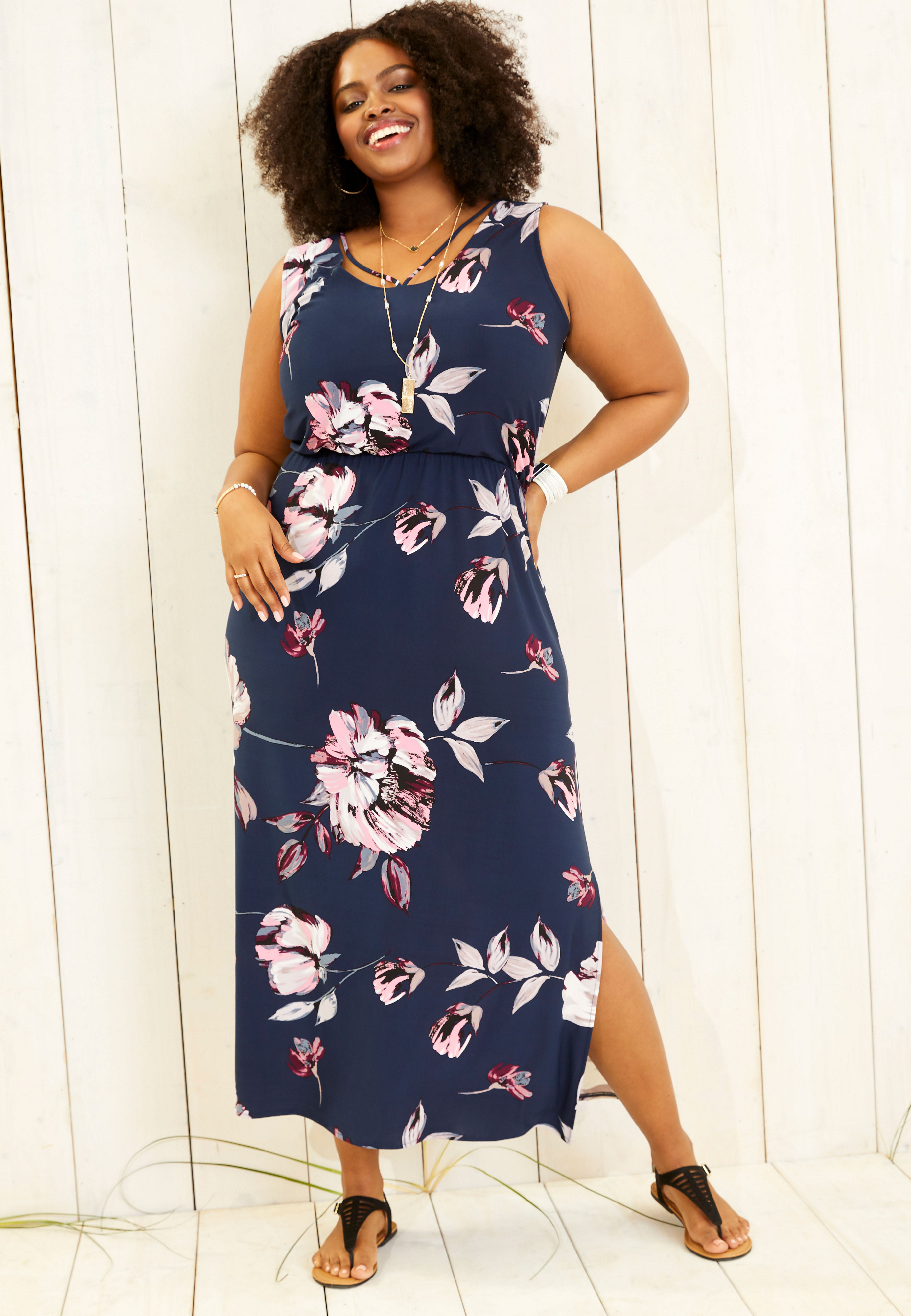 Maurices plus size outlet maxi dresses