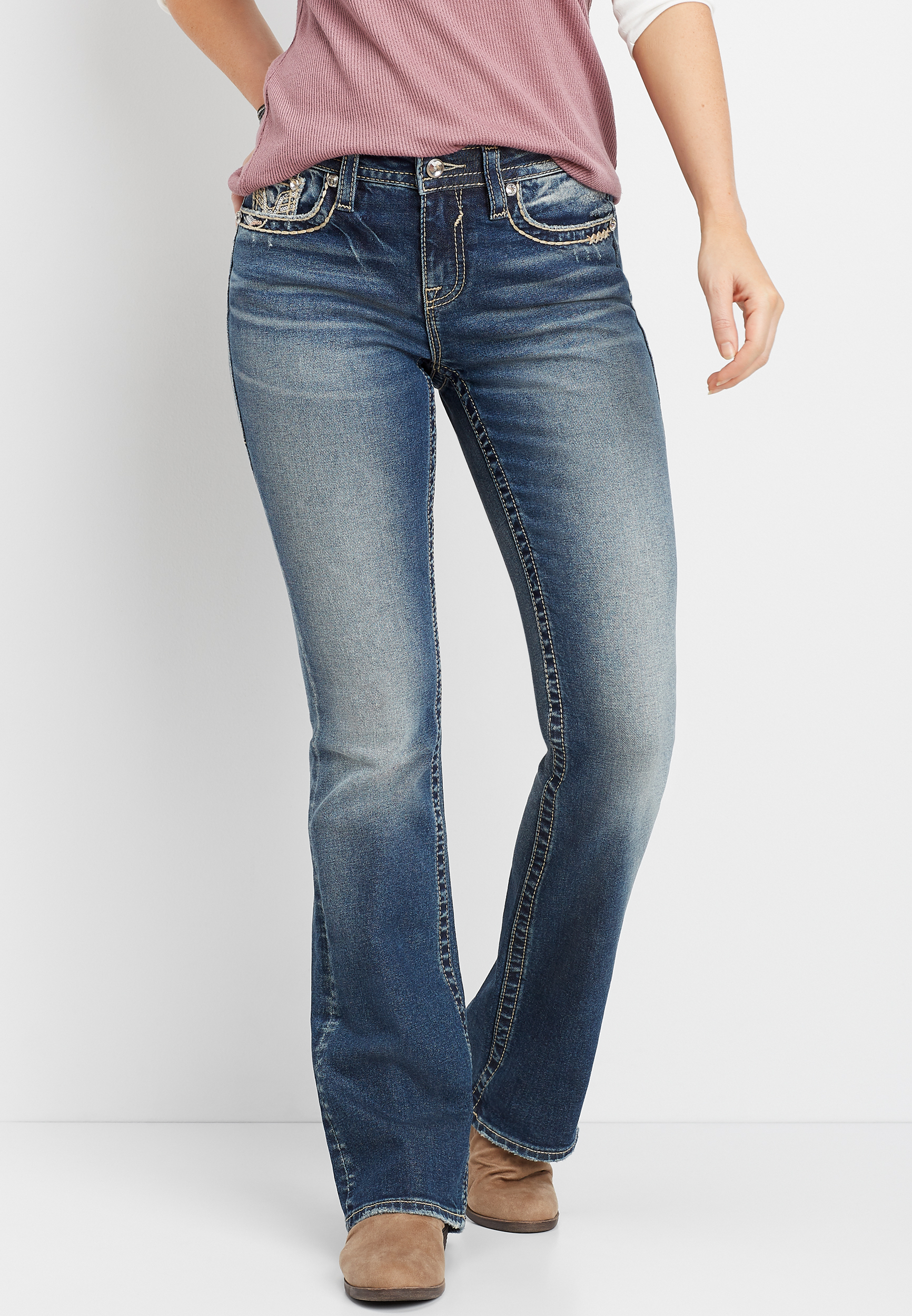 vigoss boot cut jeans