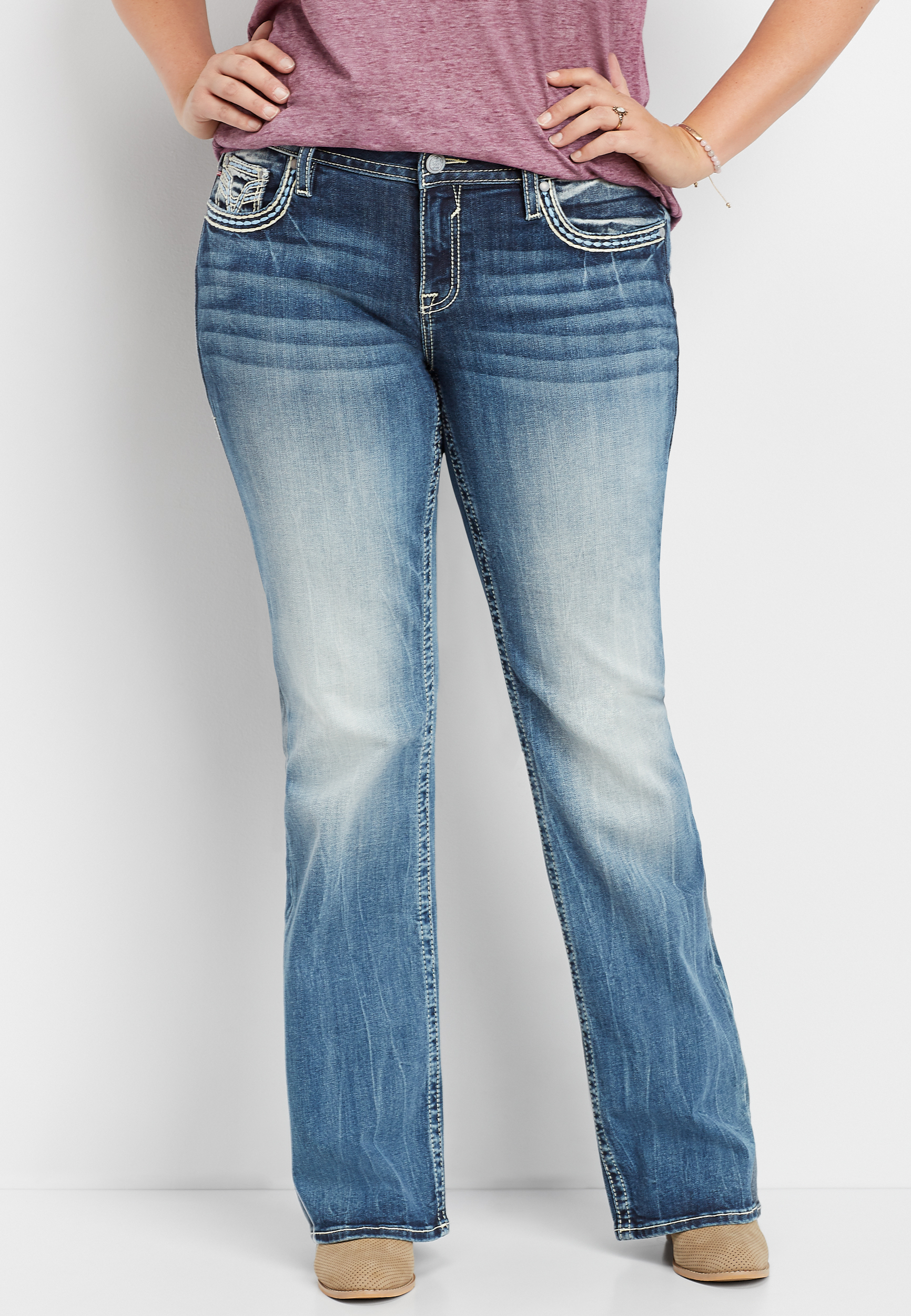 vigoss heritage fit bootcut jeans