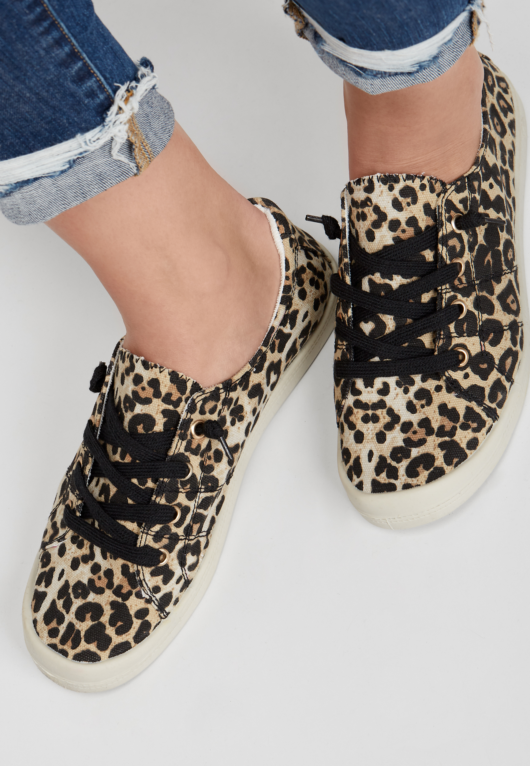 Maurices leopard sale shoes