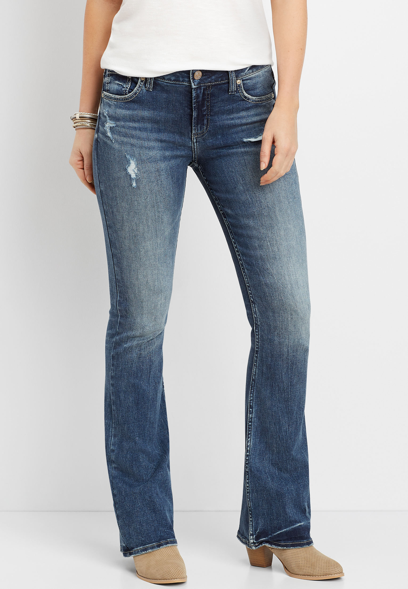 silver avery jeans bootcut