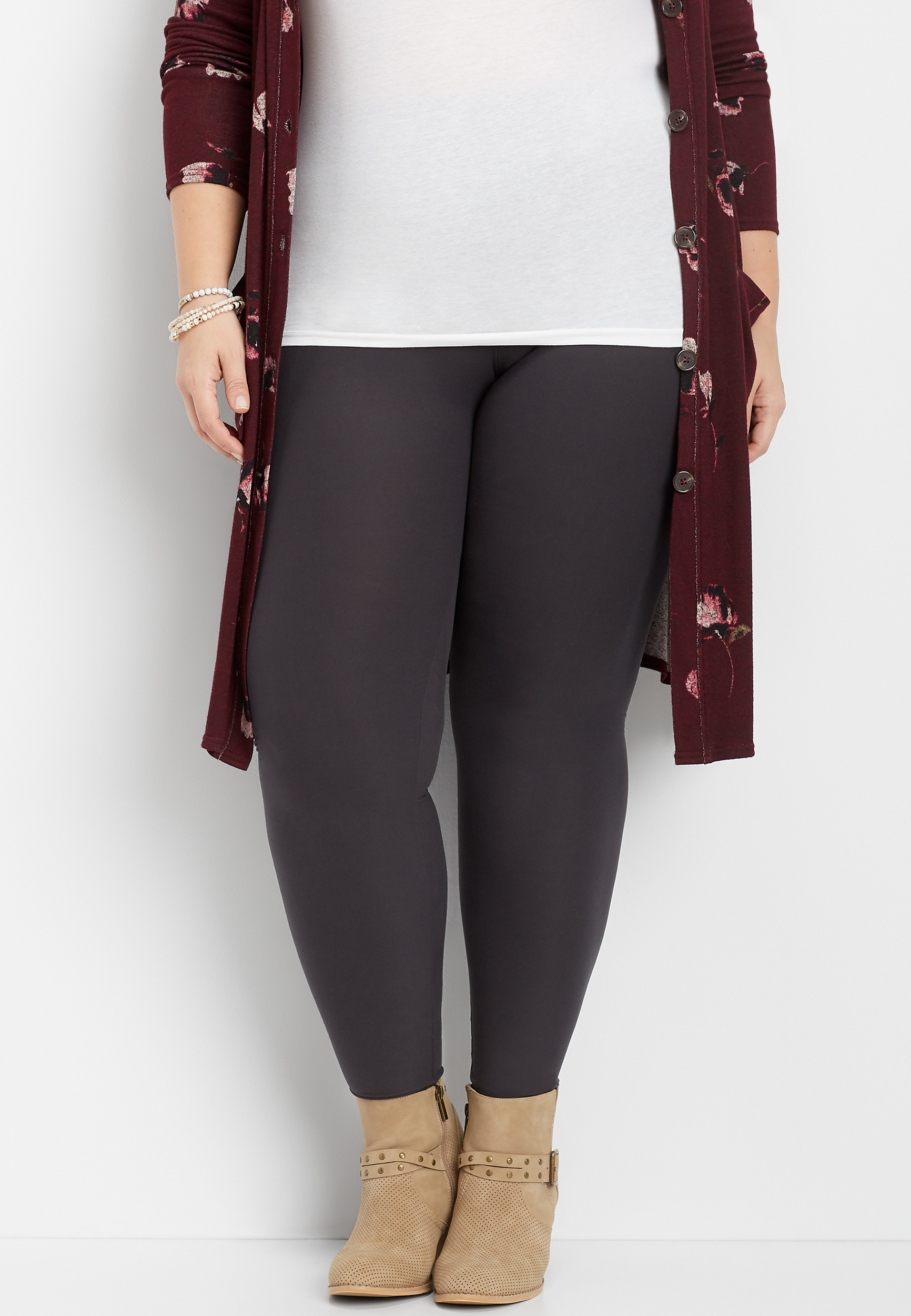 Plus Size High Rise Ultra Soft Legging Maurices