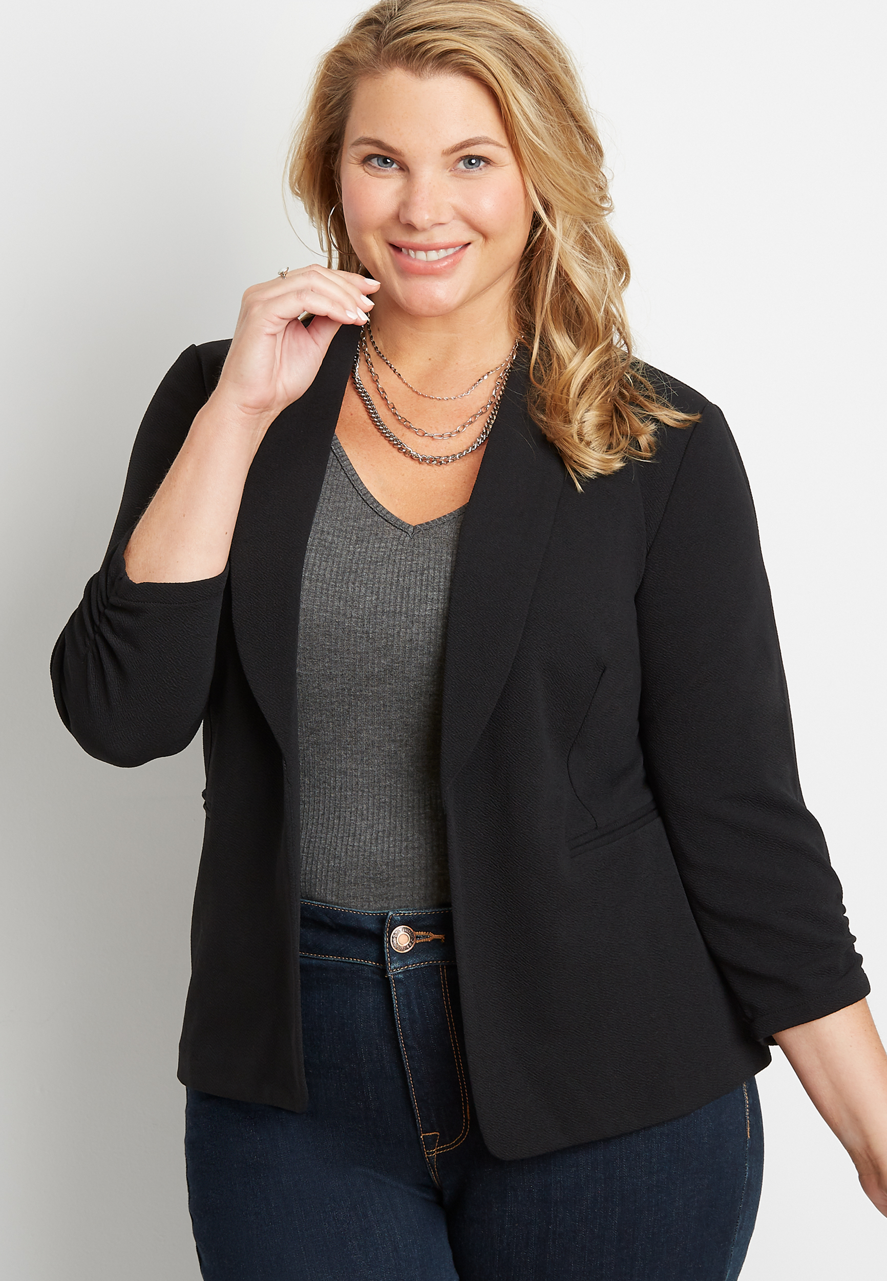 Maurices shop black blazer