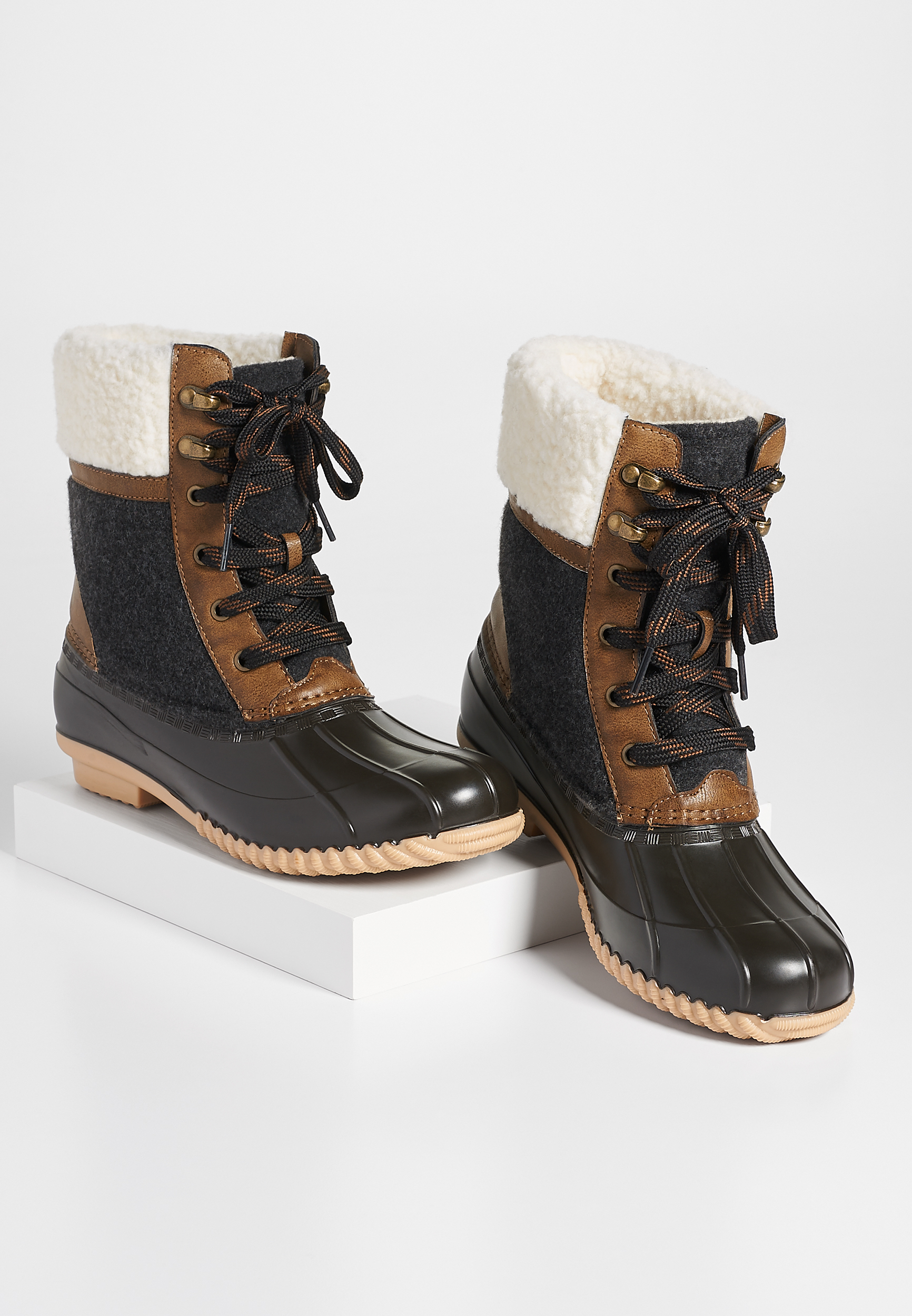 sherpa lined boots