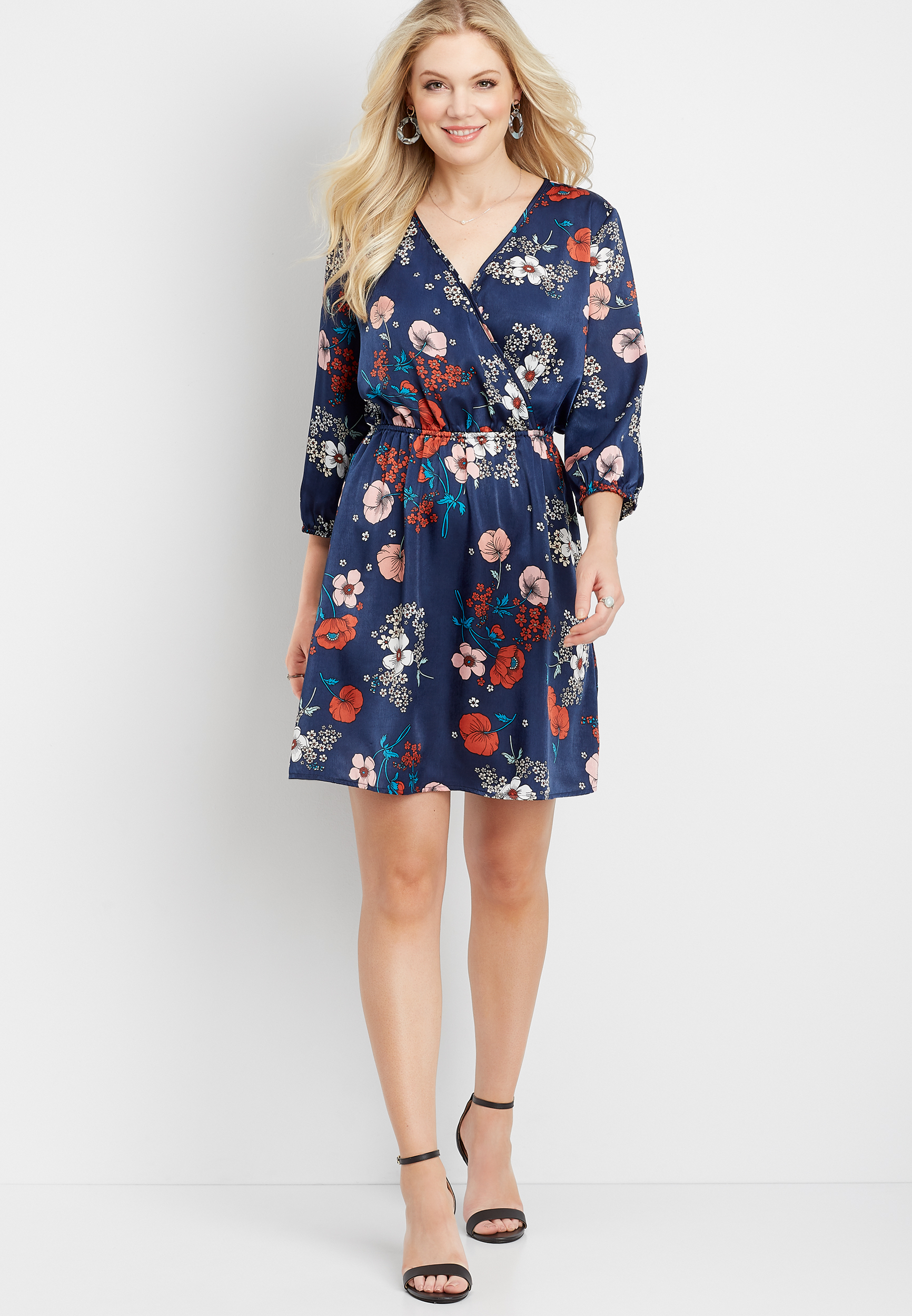 Maurices hotsell wrap dress