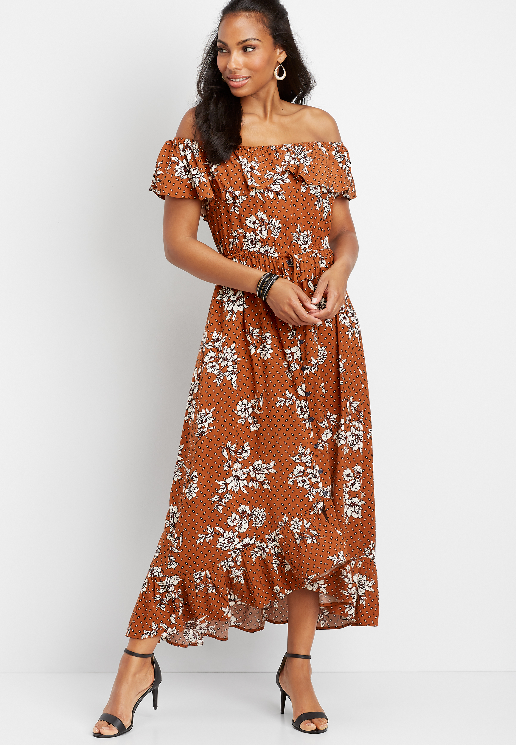 chinese dress ladies Amazon.com: maurices Vestido largo con lazo frontal floral para mujer,  Combo Negro : Ropa, Zapatos y Joyería main image 1