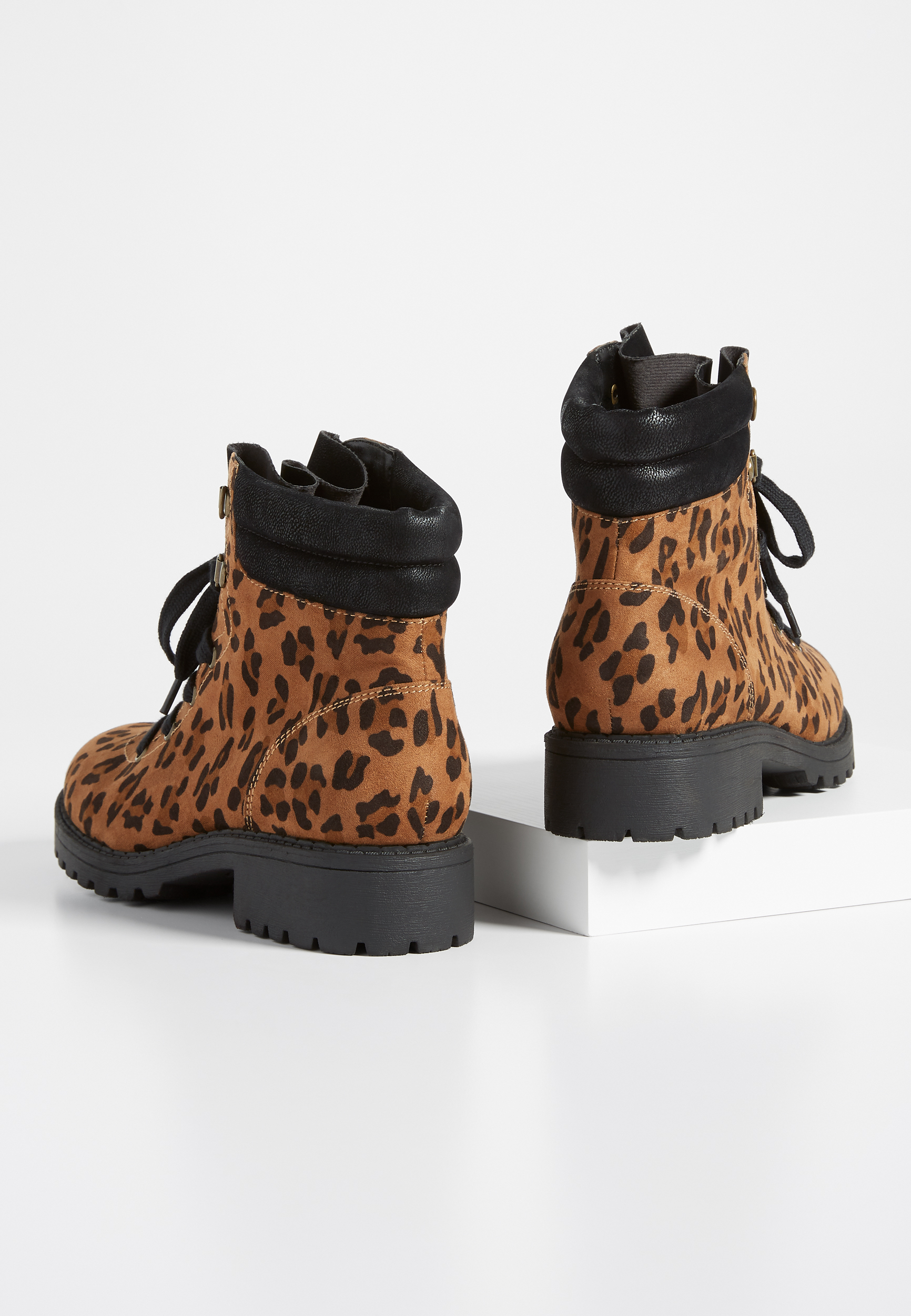 maurices leopard boots