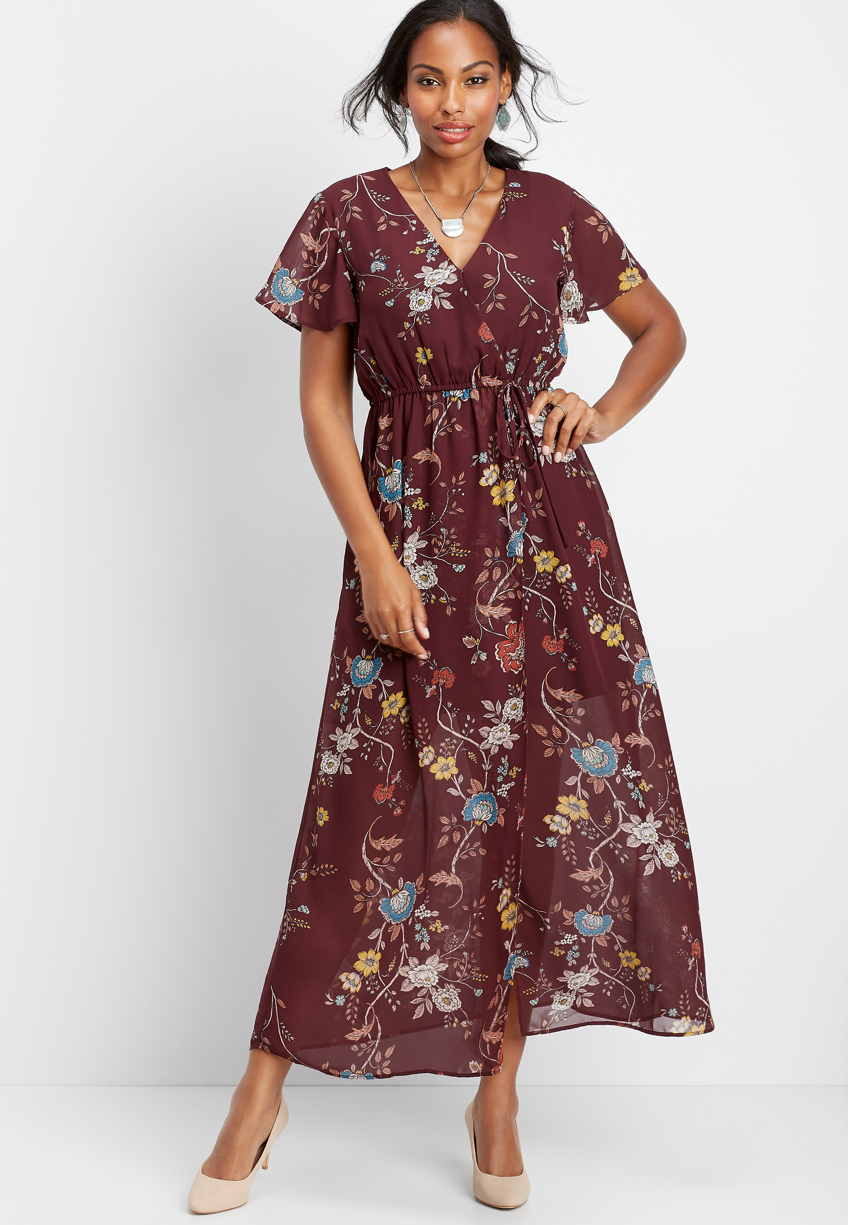 Maurices shop wrap dress