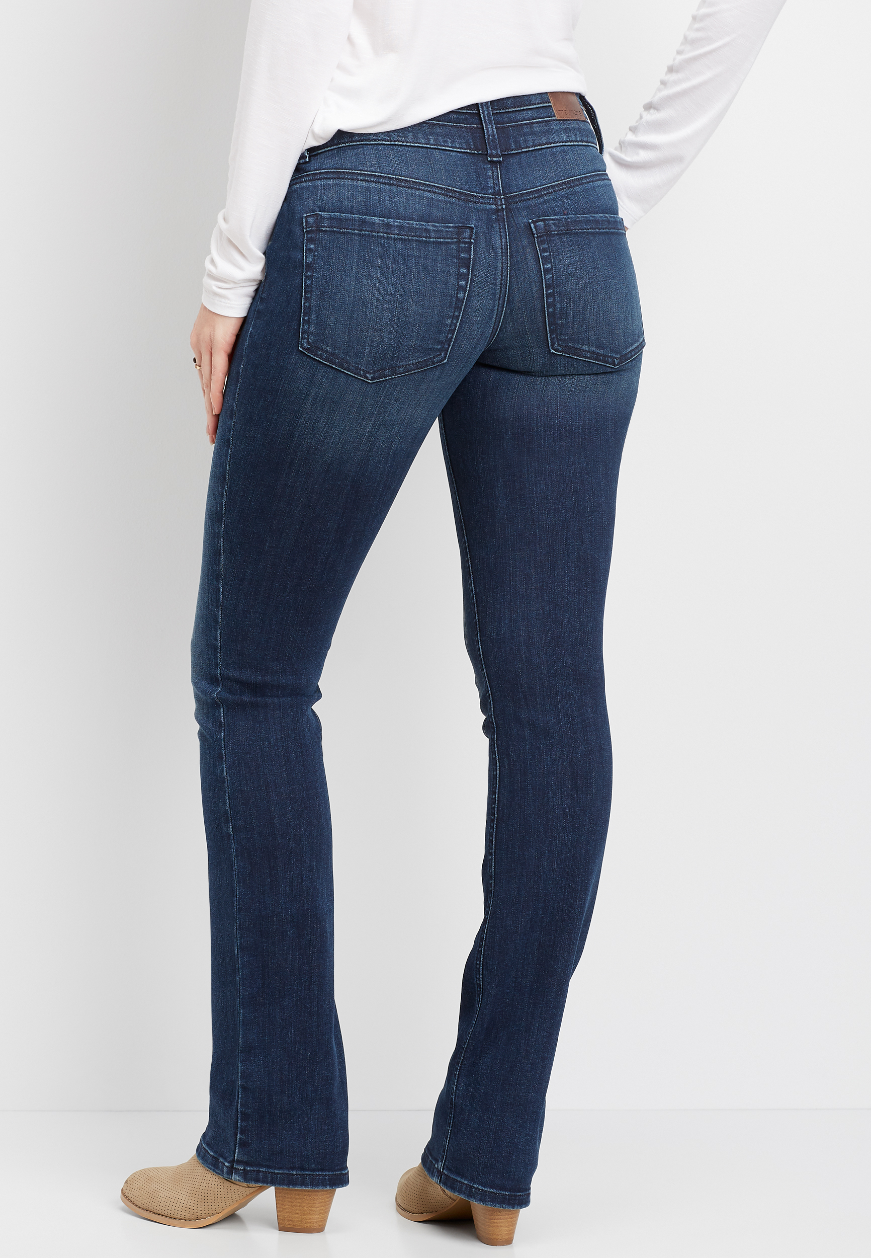 m&s slim boot jeans