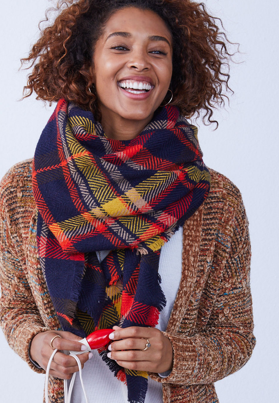 小物 SOFT BRUSHED HERRINGBONE SCARF 100% Baby Alpaca Wool Herringbone Scarf | Sun Valley Alpaca Co.