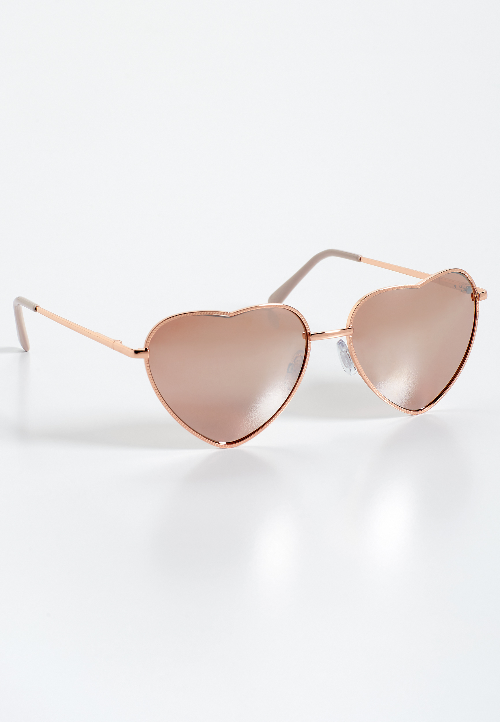 Heart shaped deals aviator sunglasses