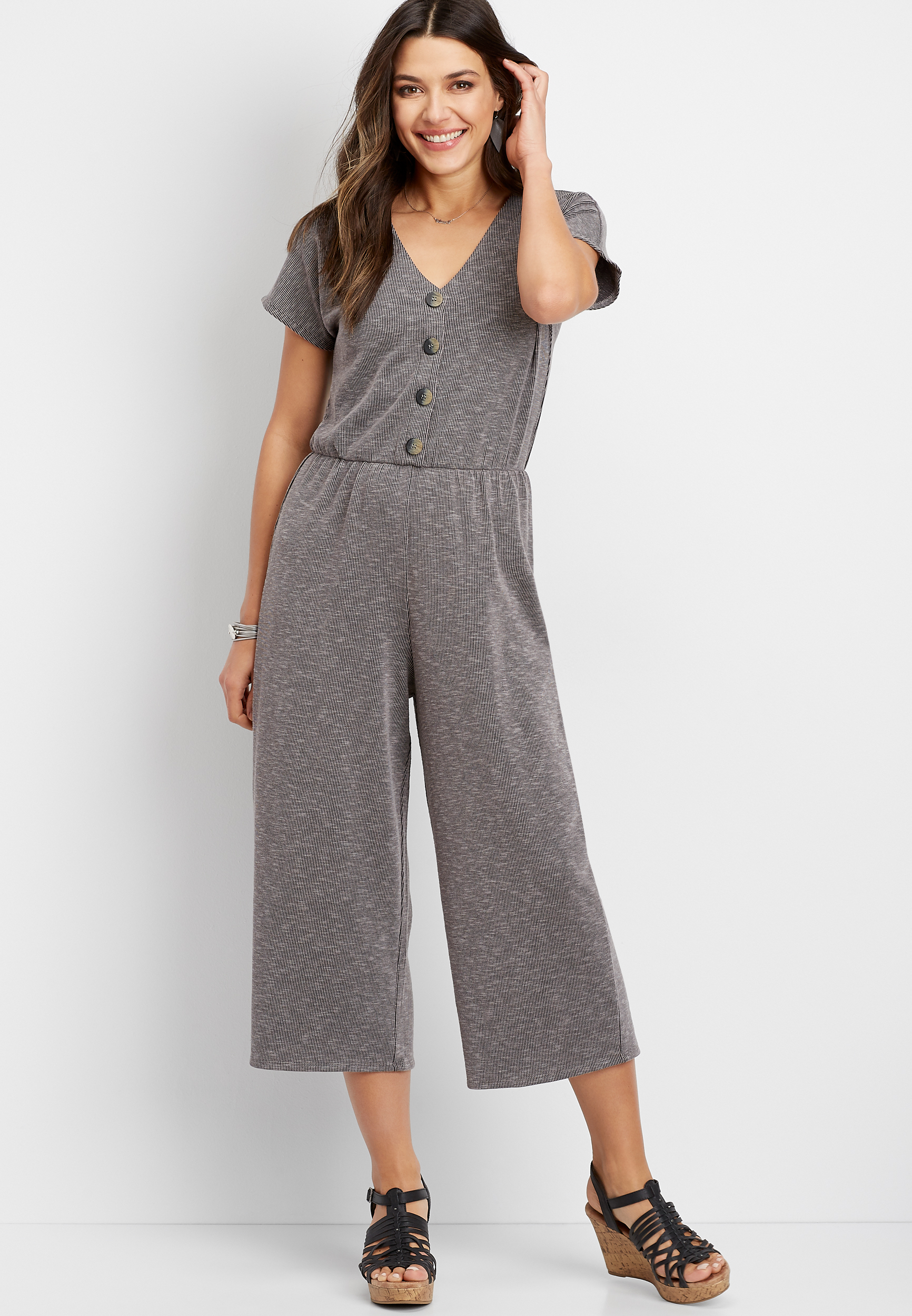 bebe halter jumpsuit