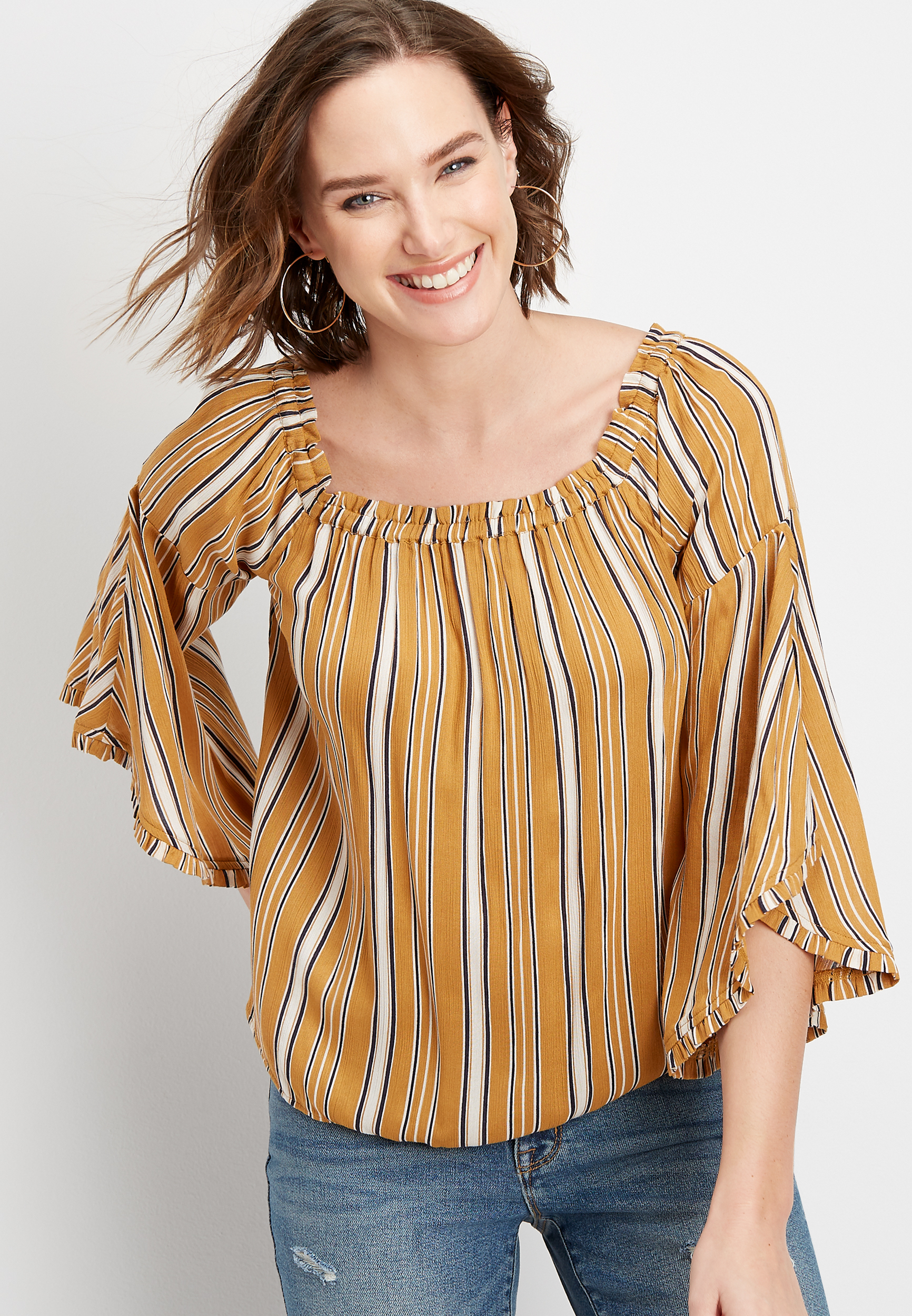 maurices off the shoulder top