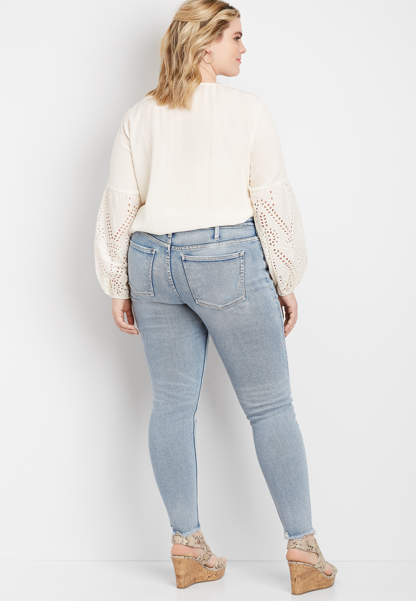 maurices silver jeans sale
