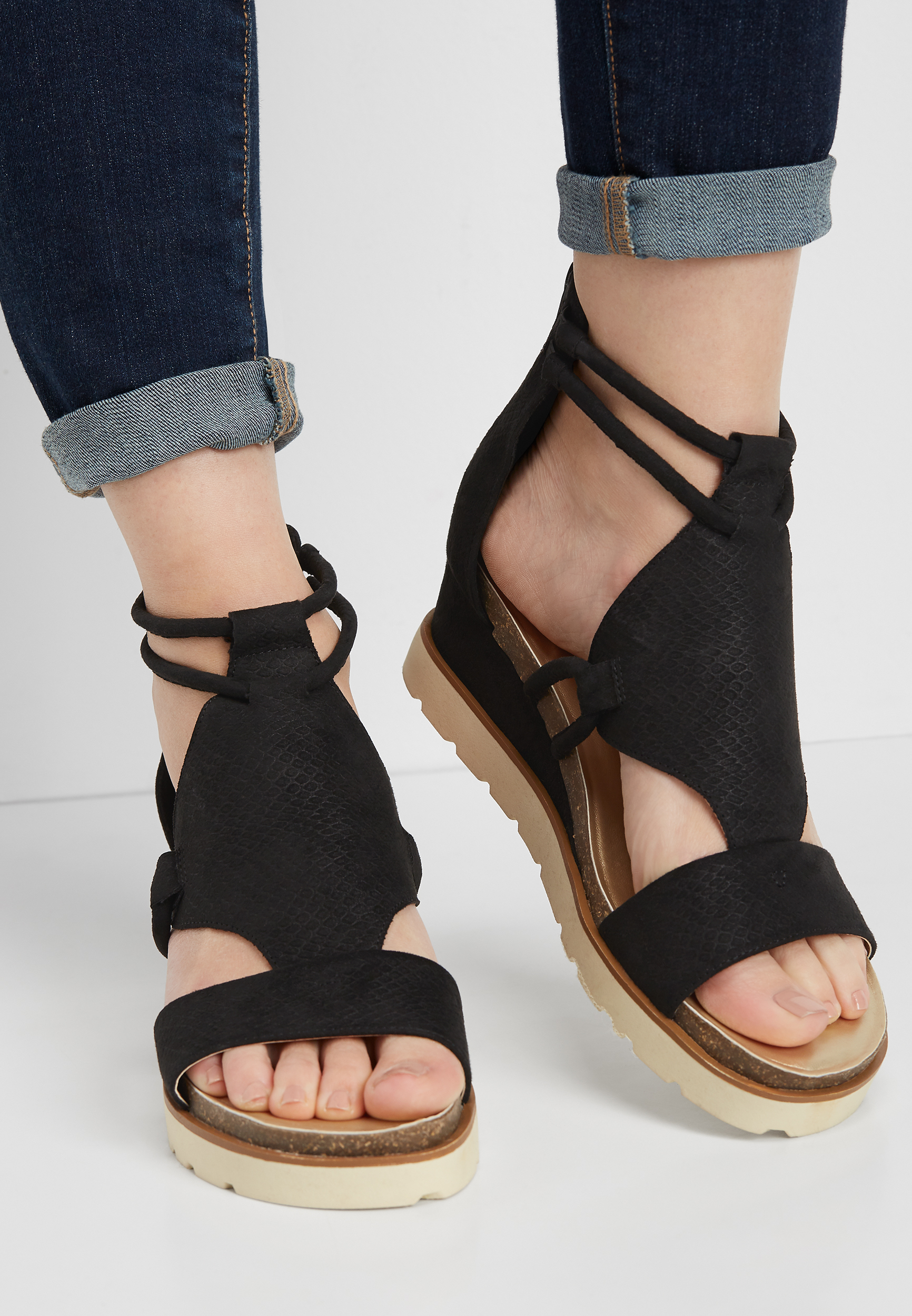 2 inch platform sandals