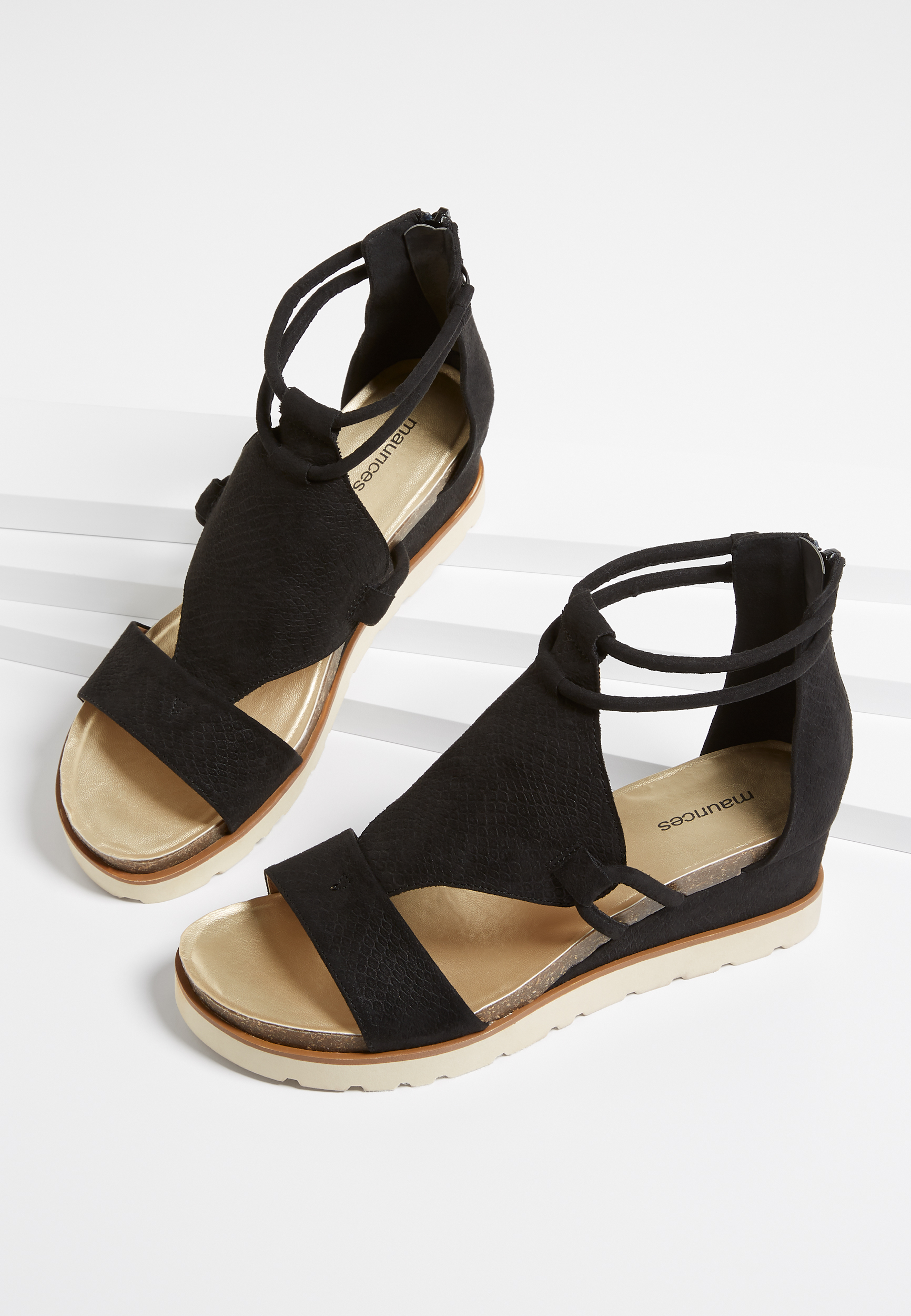hallie sporty platform wedge