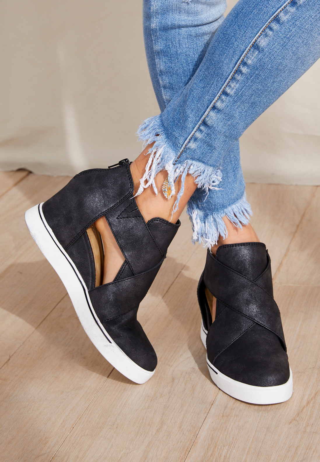 popular wedge sneakers