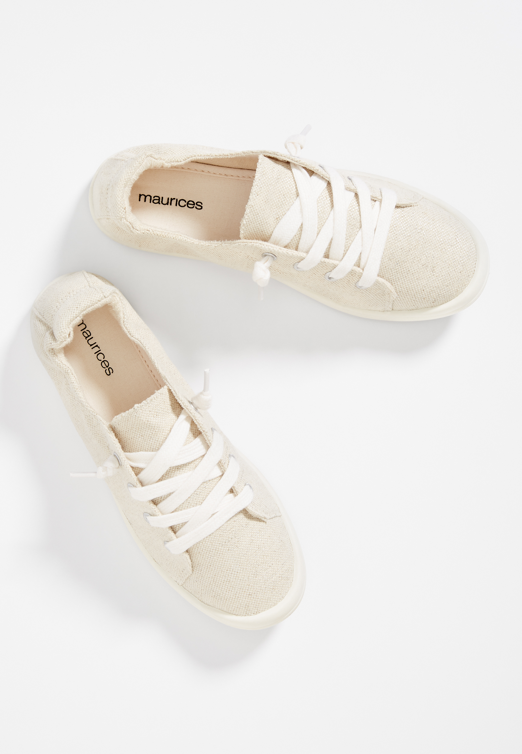 scrunch back canvas shoes