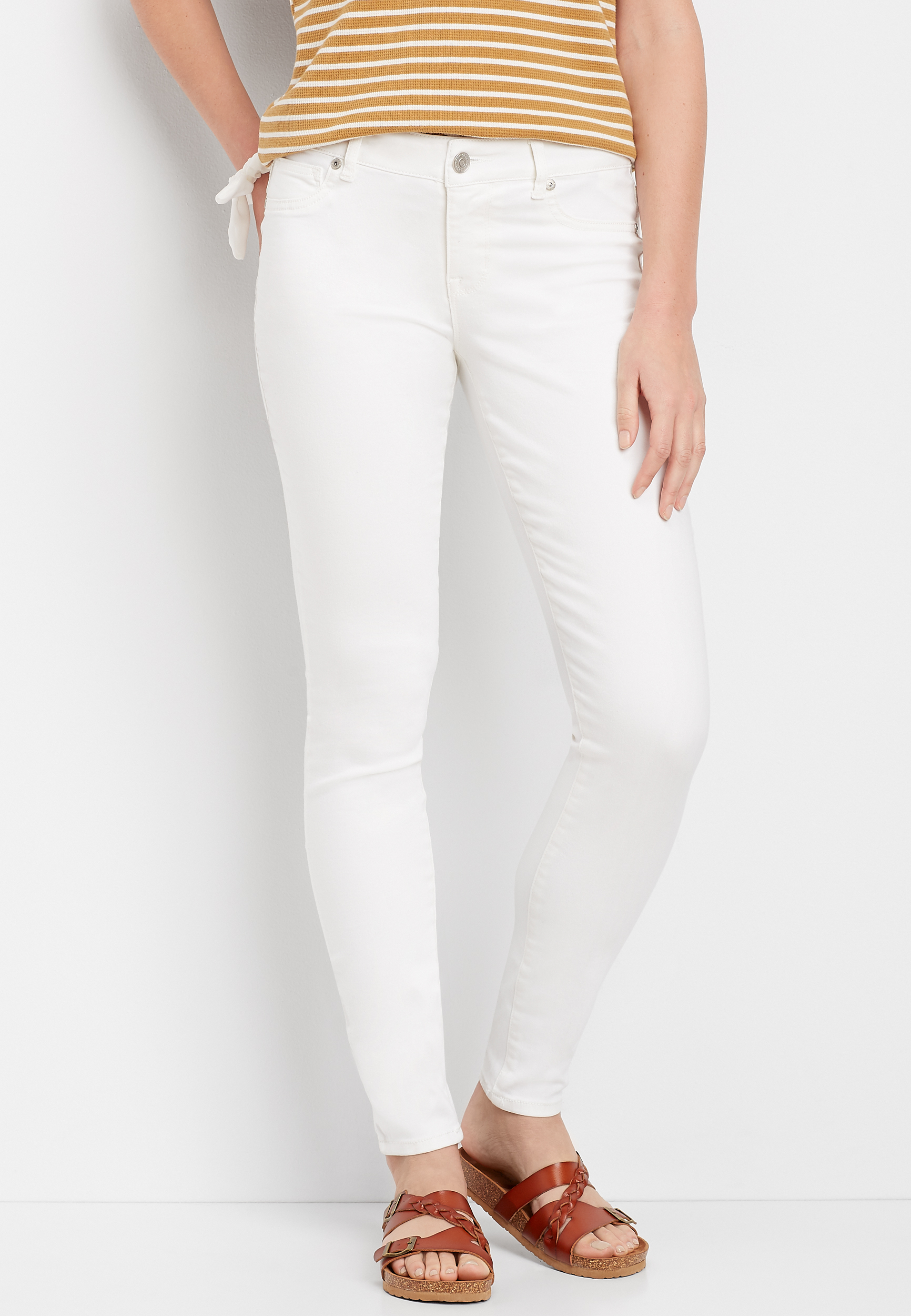 White Denim Jegging, Denim