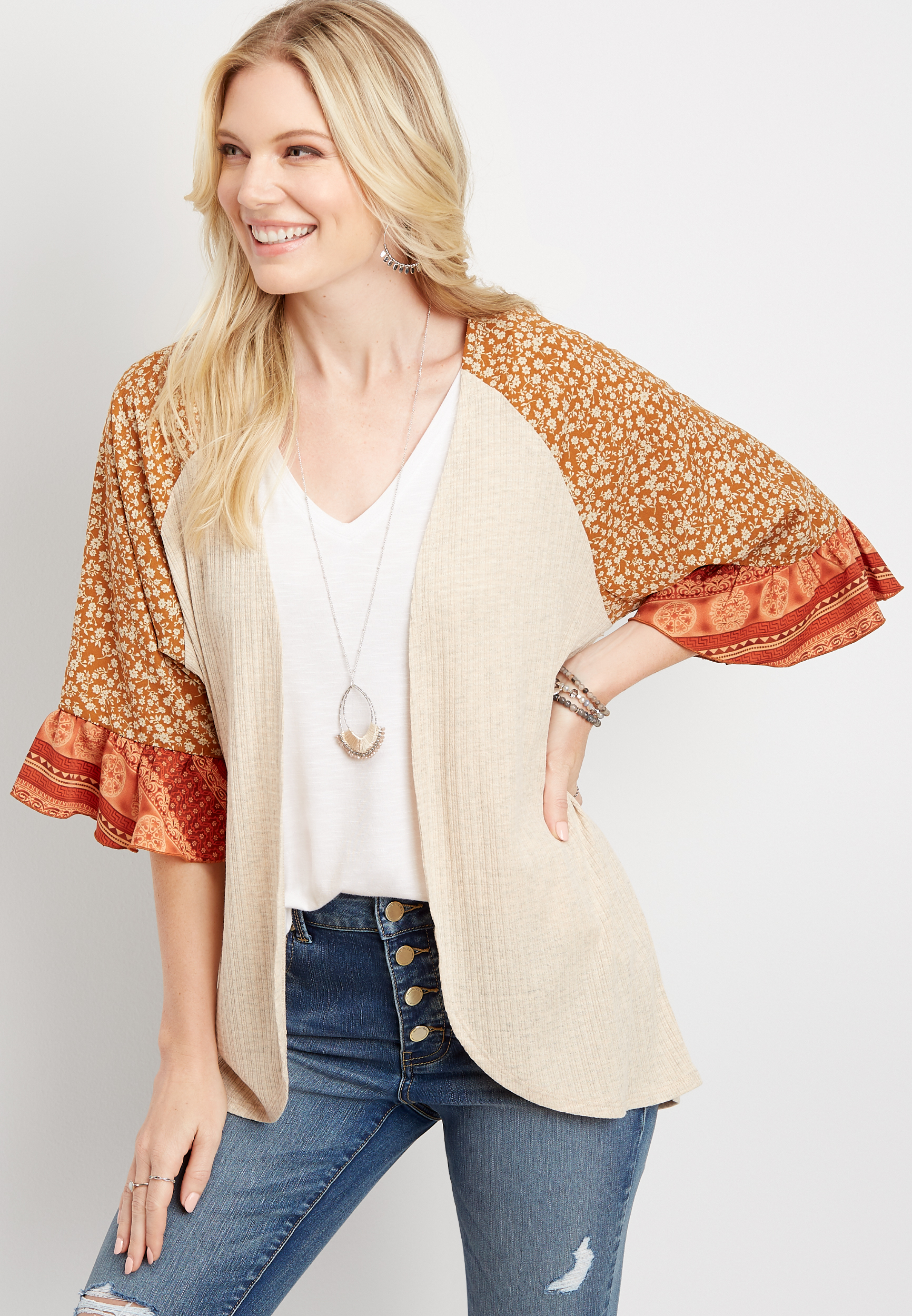 short sleeve cardigan