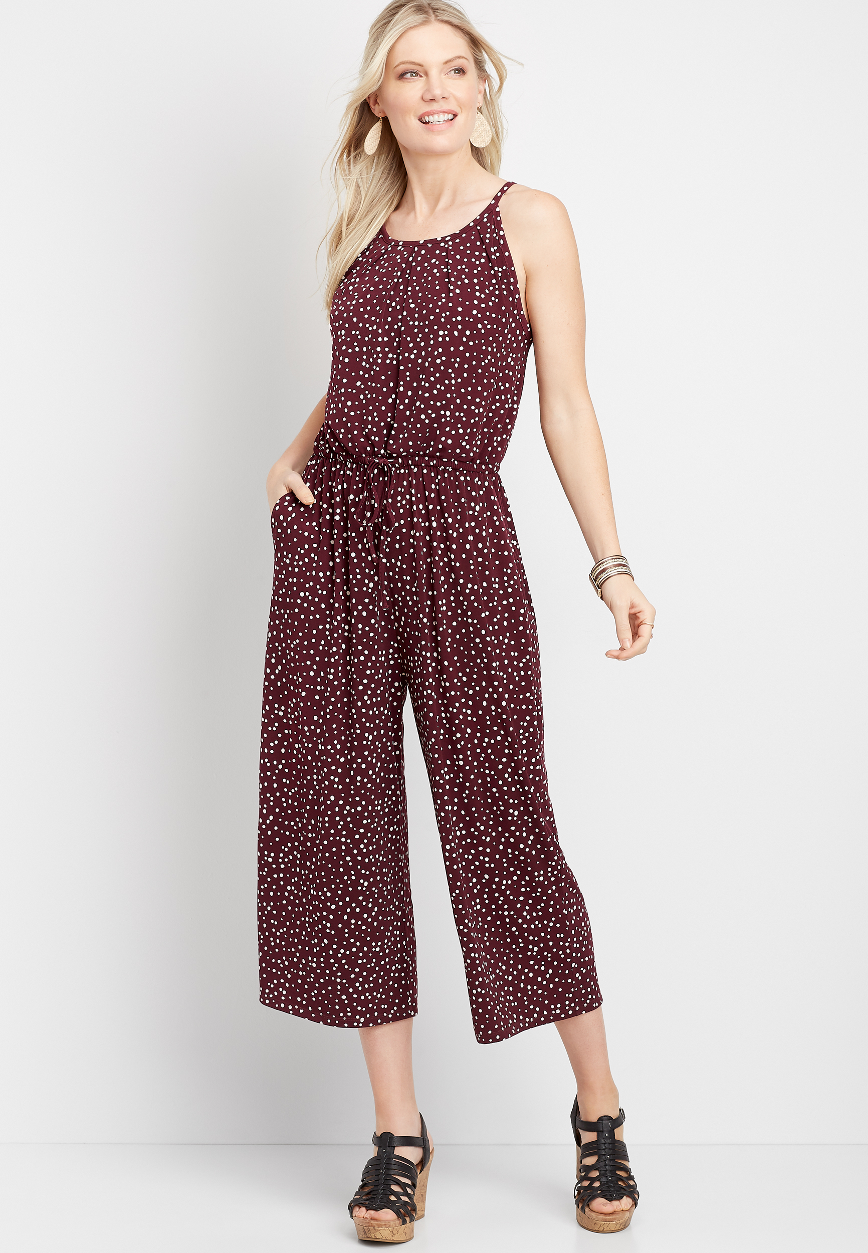 Polka Dot Jumpsuit Maurices