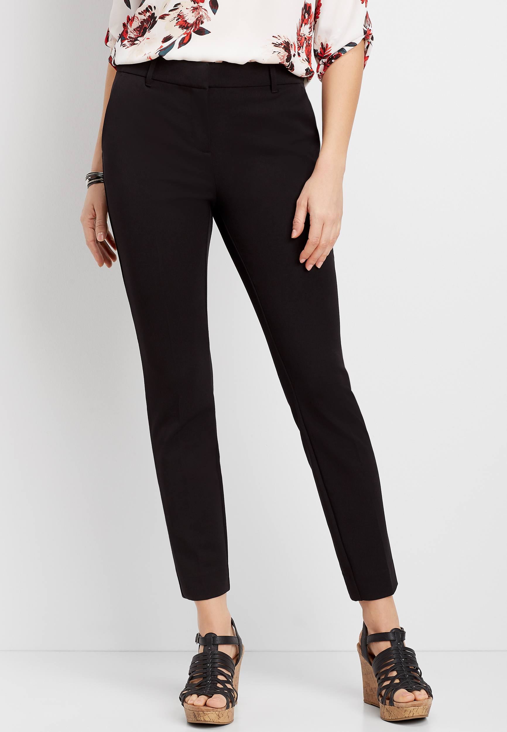 Skinny Ankle Pant With 4-Way Stretch