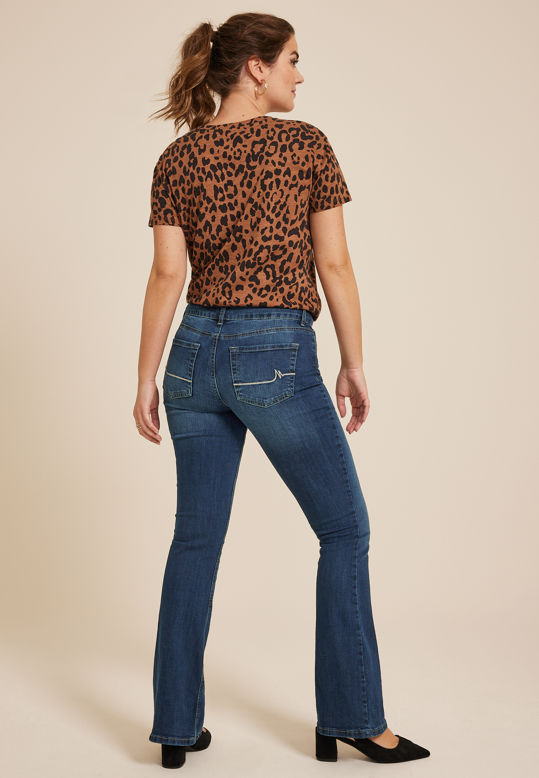 Every Day Mid Rise Flare Jeans (Regular, Petite, & Plus) – Moonstone & Moss