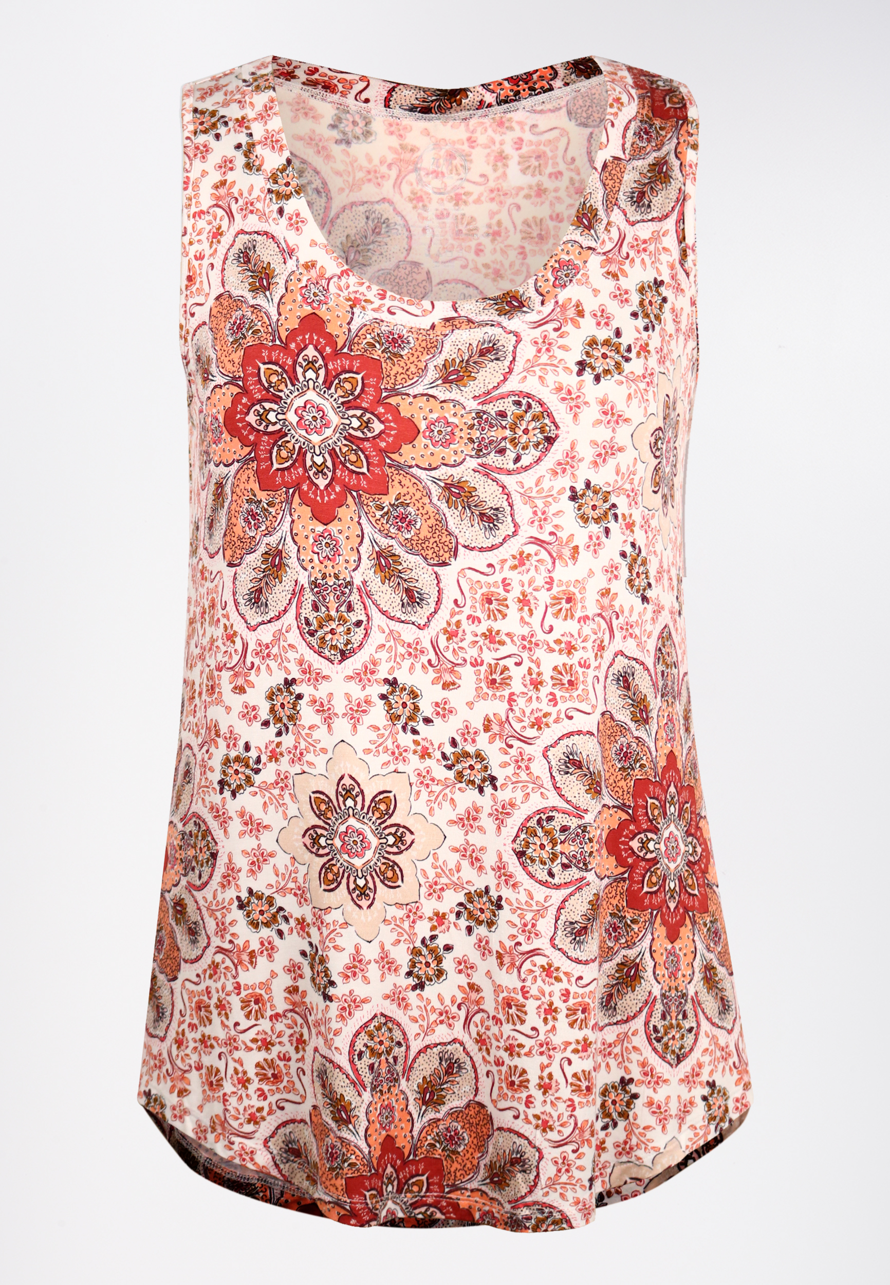 247 Floral Scoop Neck Tank Top Maurices 8189