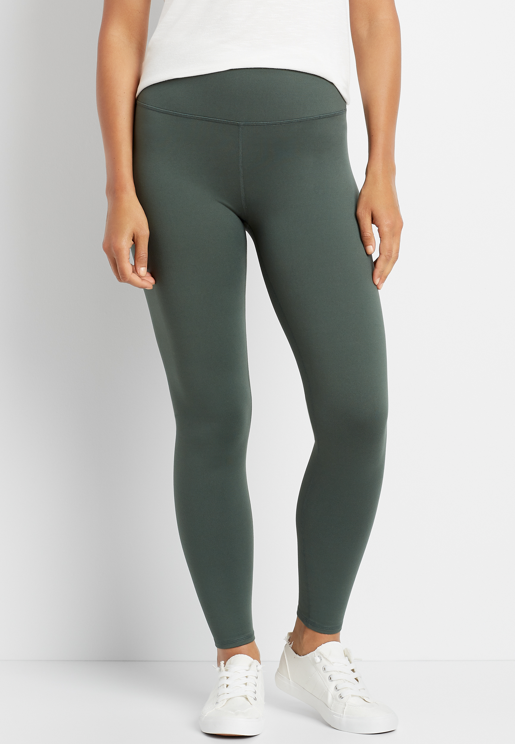 Super High Rise Legging | Olive Luxe maurices