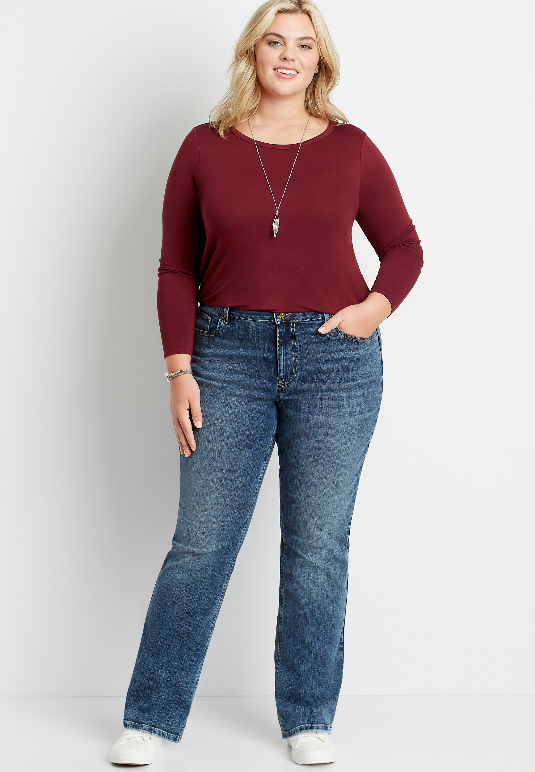 Maurices plus discount size jeans