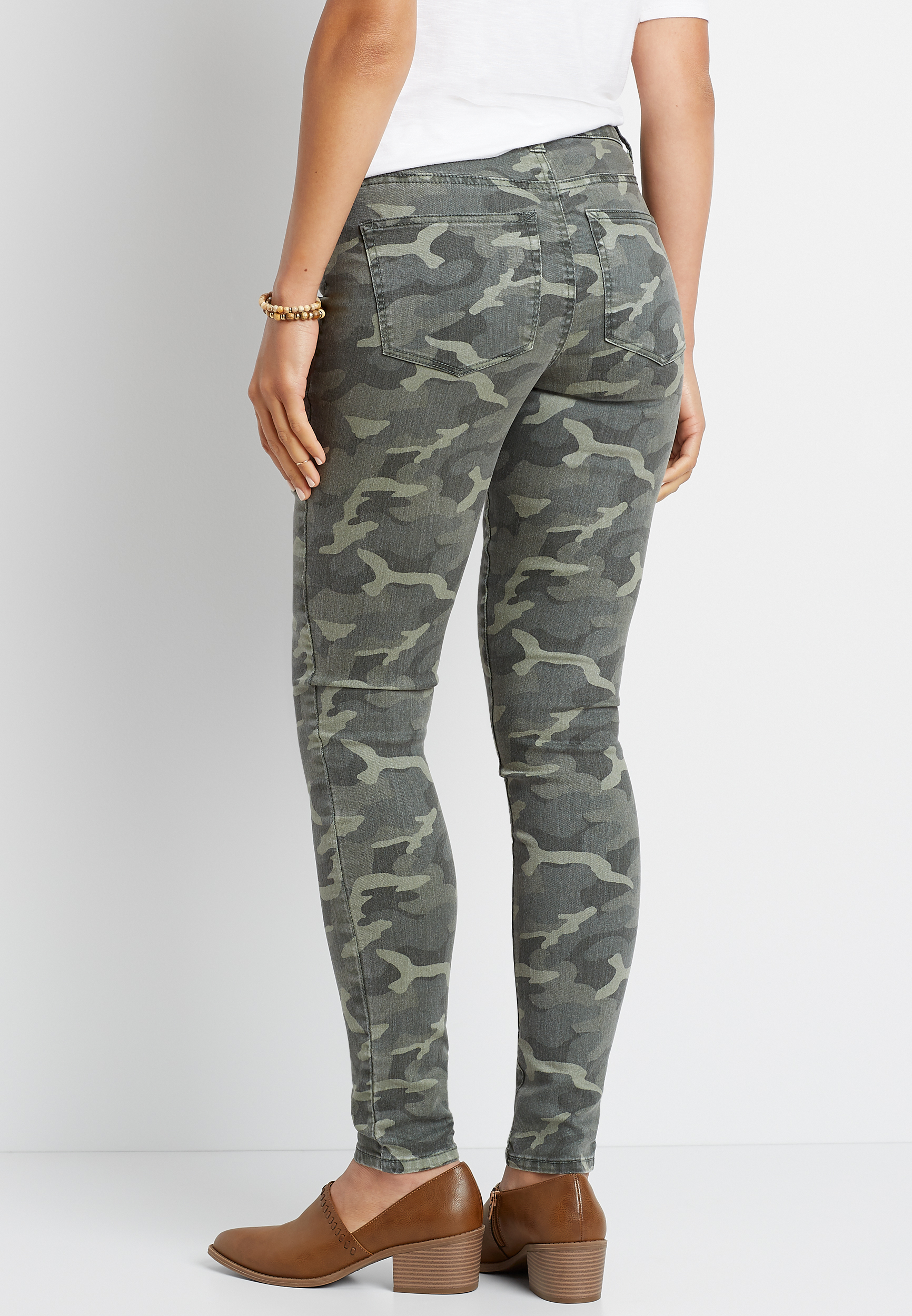 maurices camo jeggings