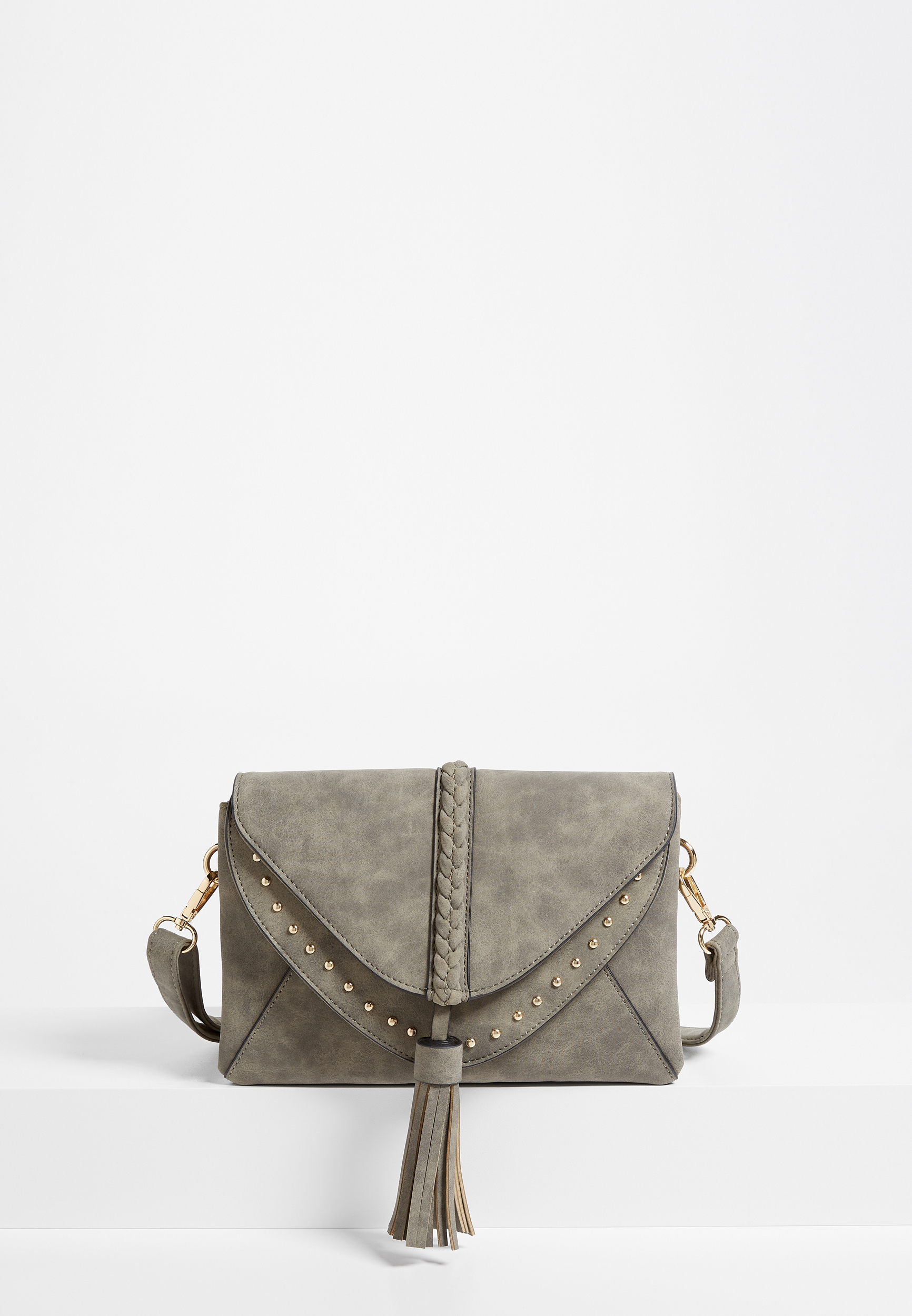 stud cross body bag