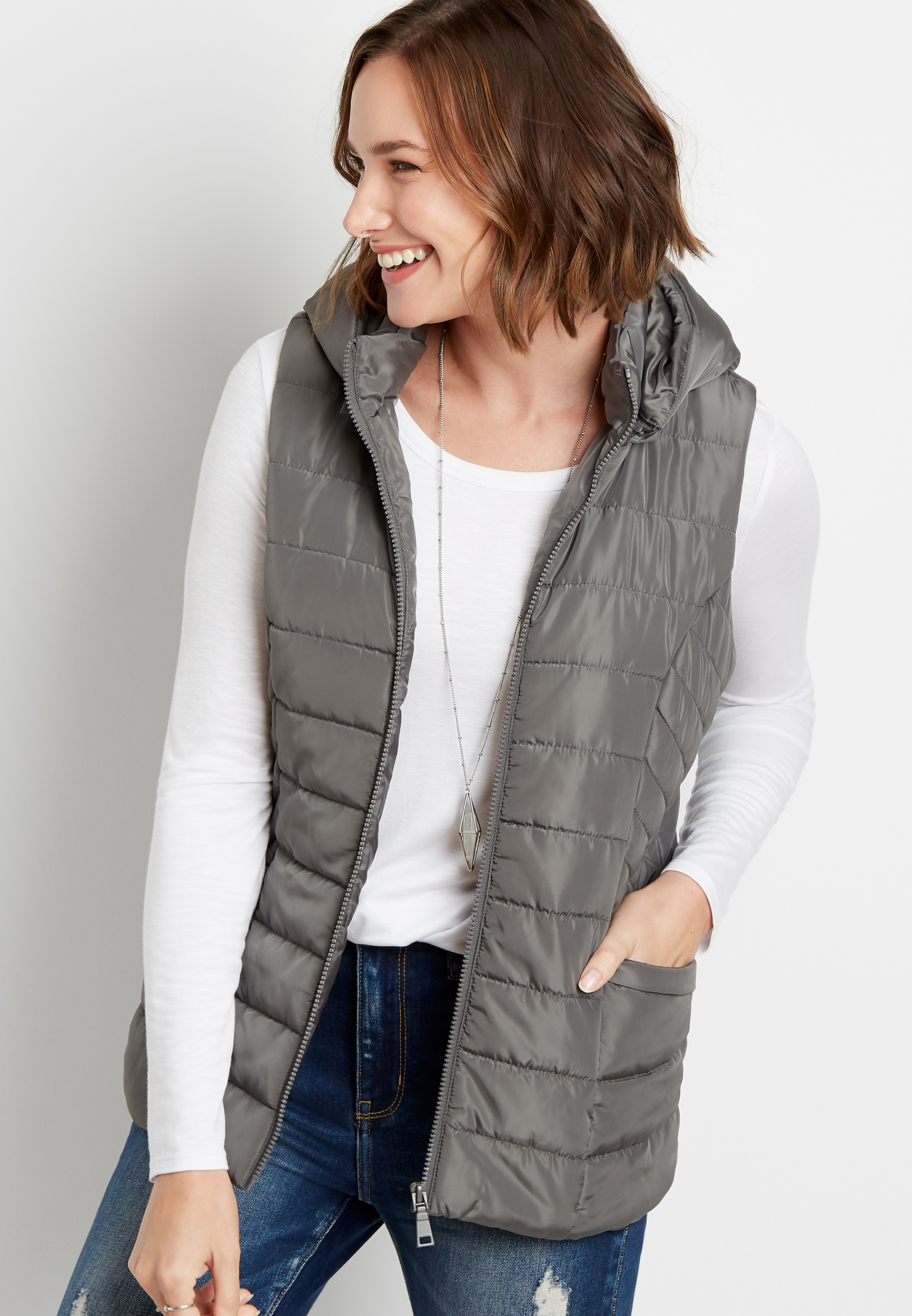 Maurices store puffer vest