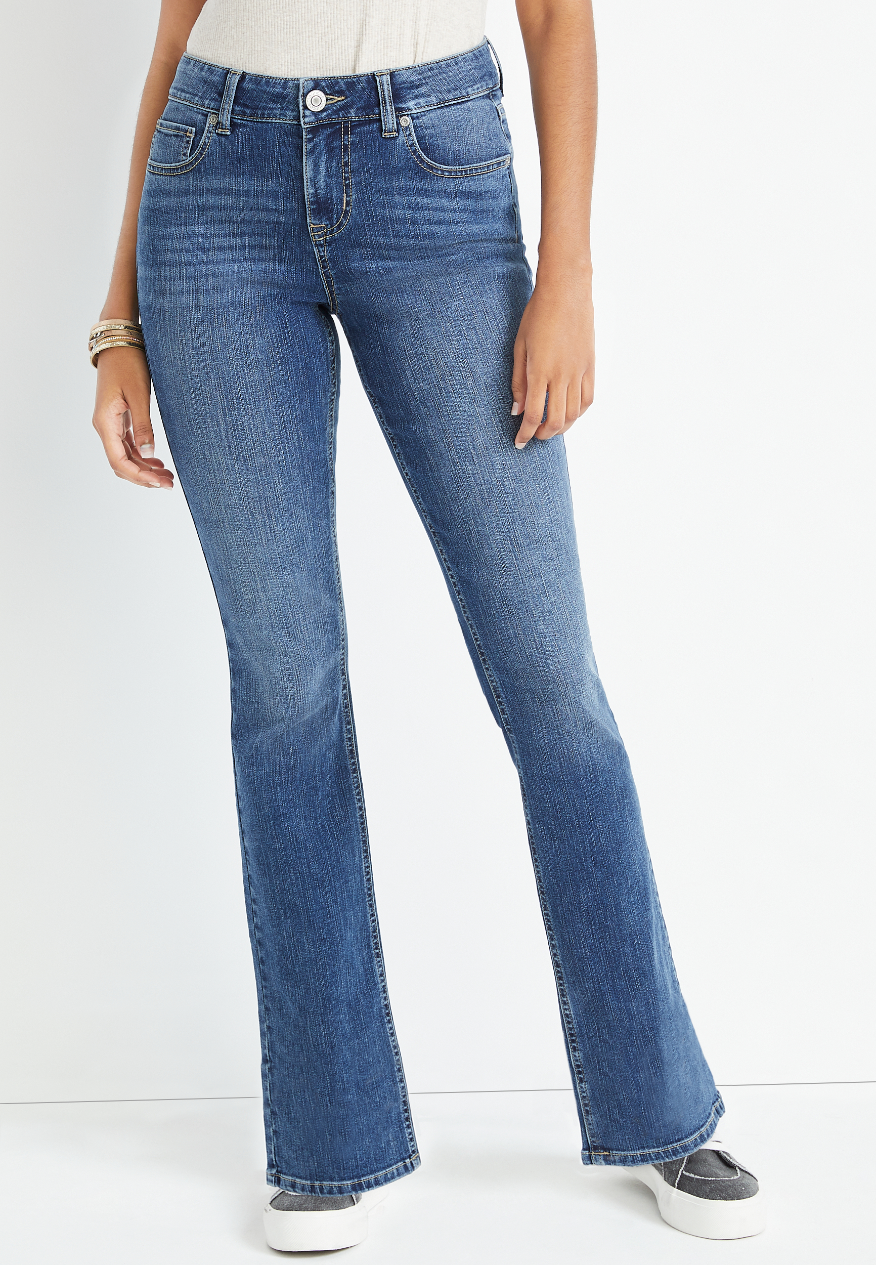 Miss Me Mid-Rise Stretch Capri Jean - Women's Jeans in M383