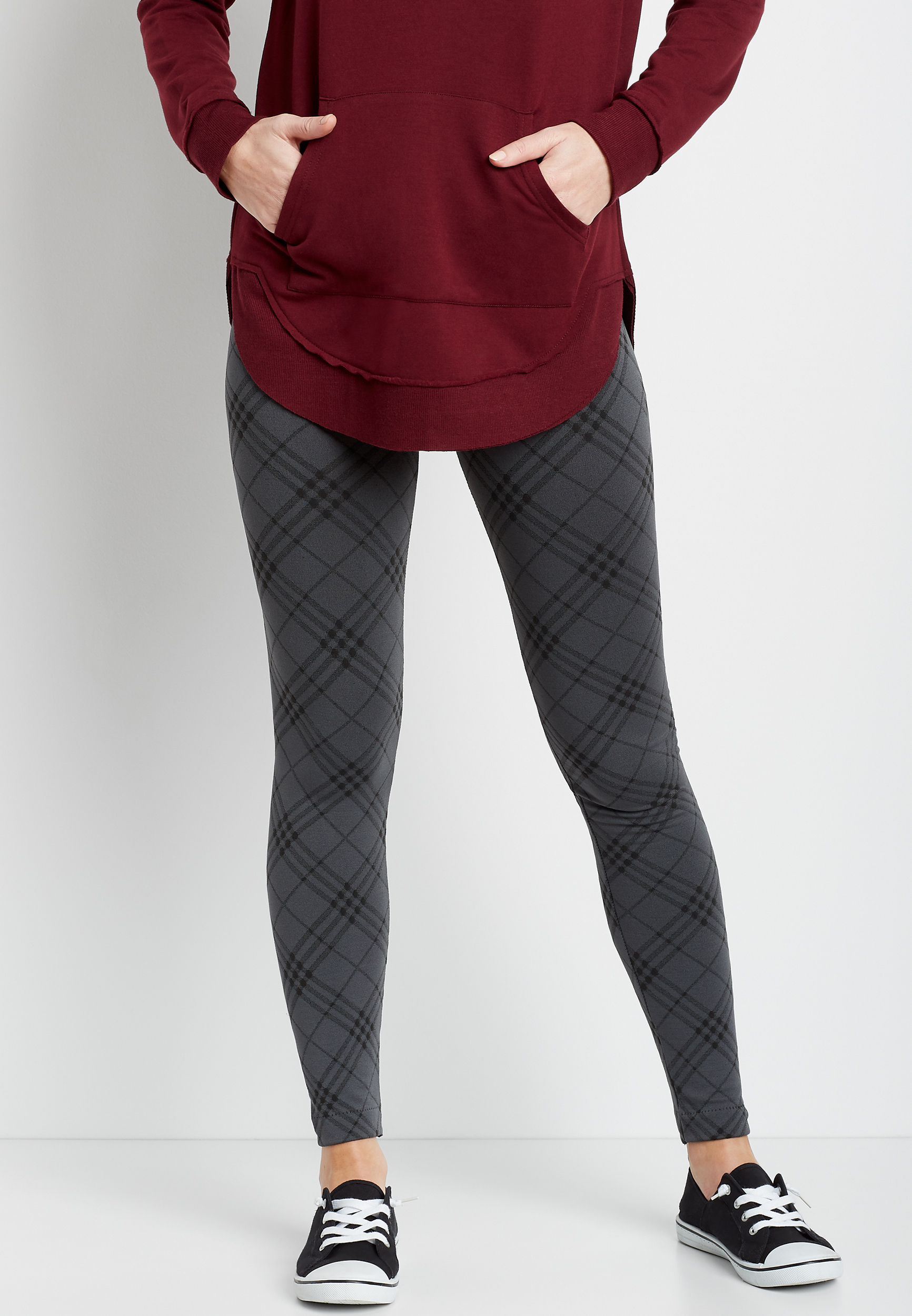 Maurices fleece lined leggings on sale