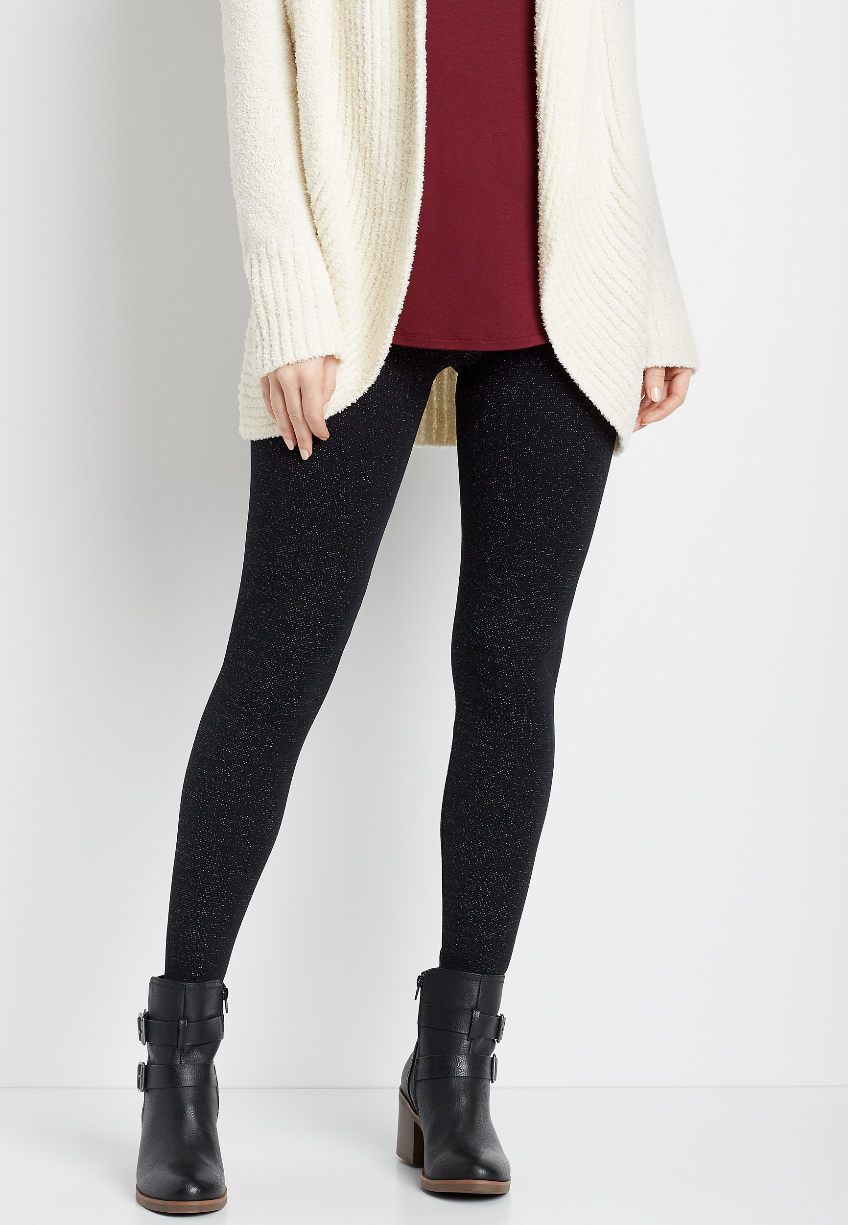 Maurices fleece lined leggings on sale