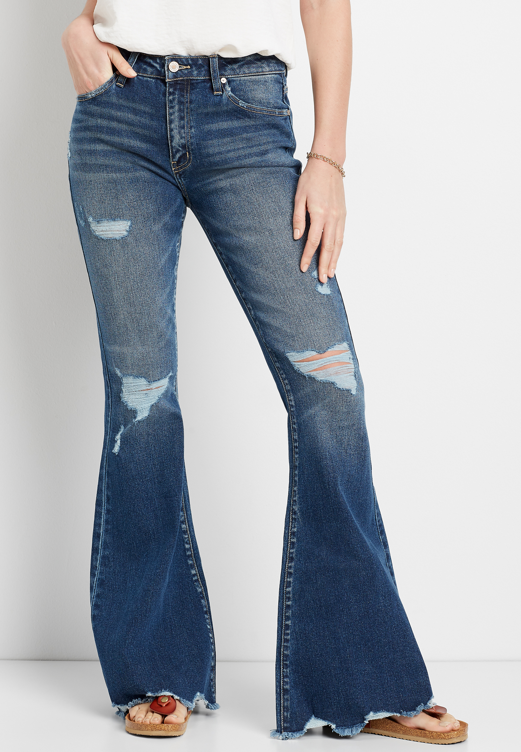 maurices bell bottom jeans