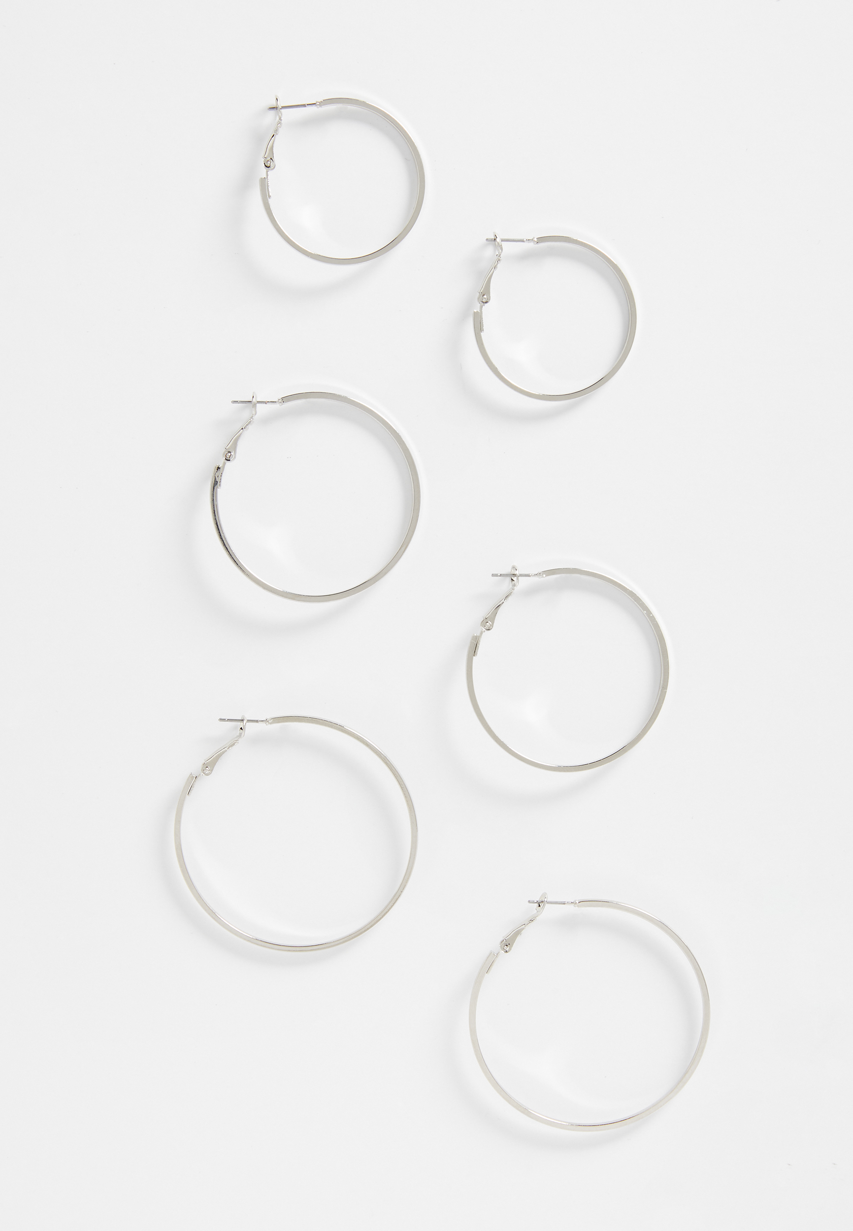 Sam's club sterling on sale silver hoop earrings