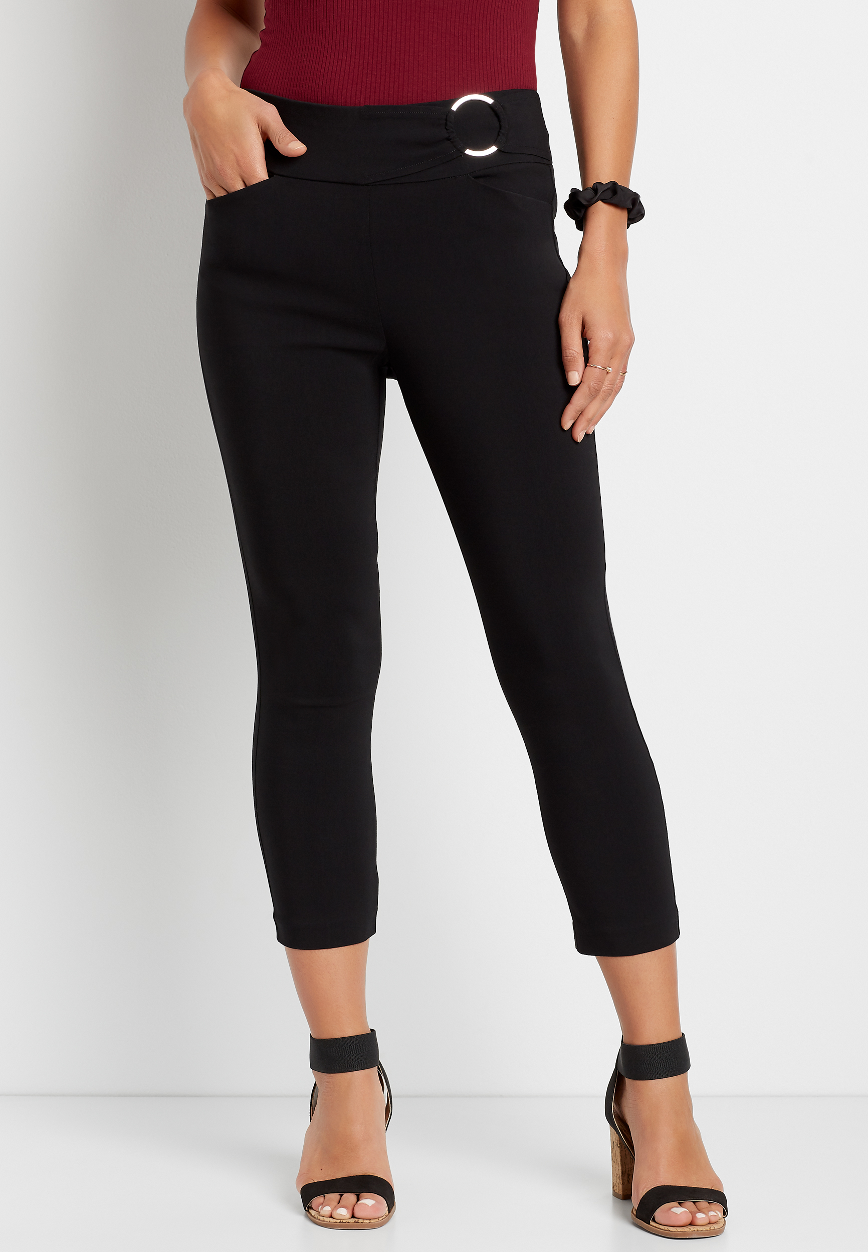 Maurices hot sale crop pants