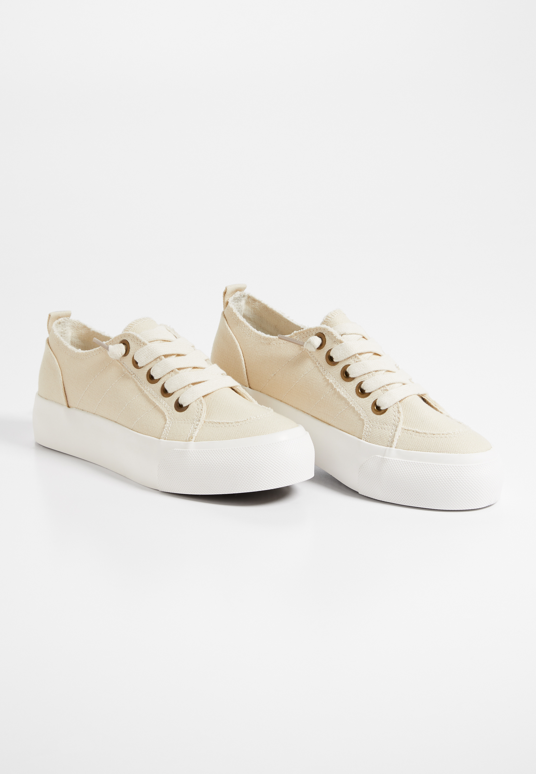 Tan 2024 platform sneakers