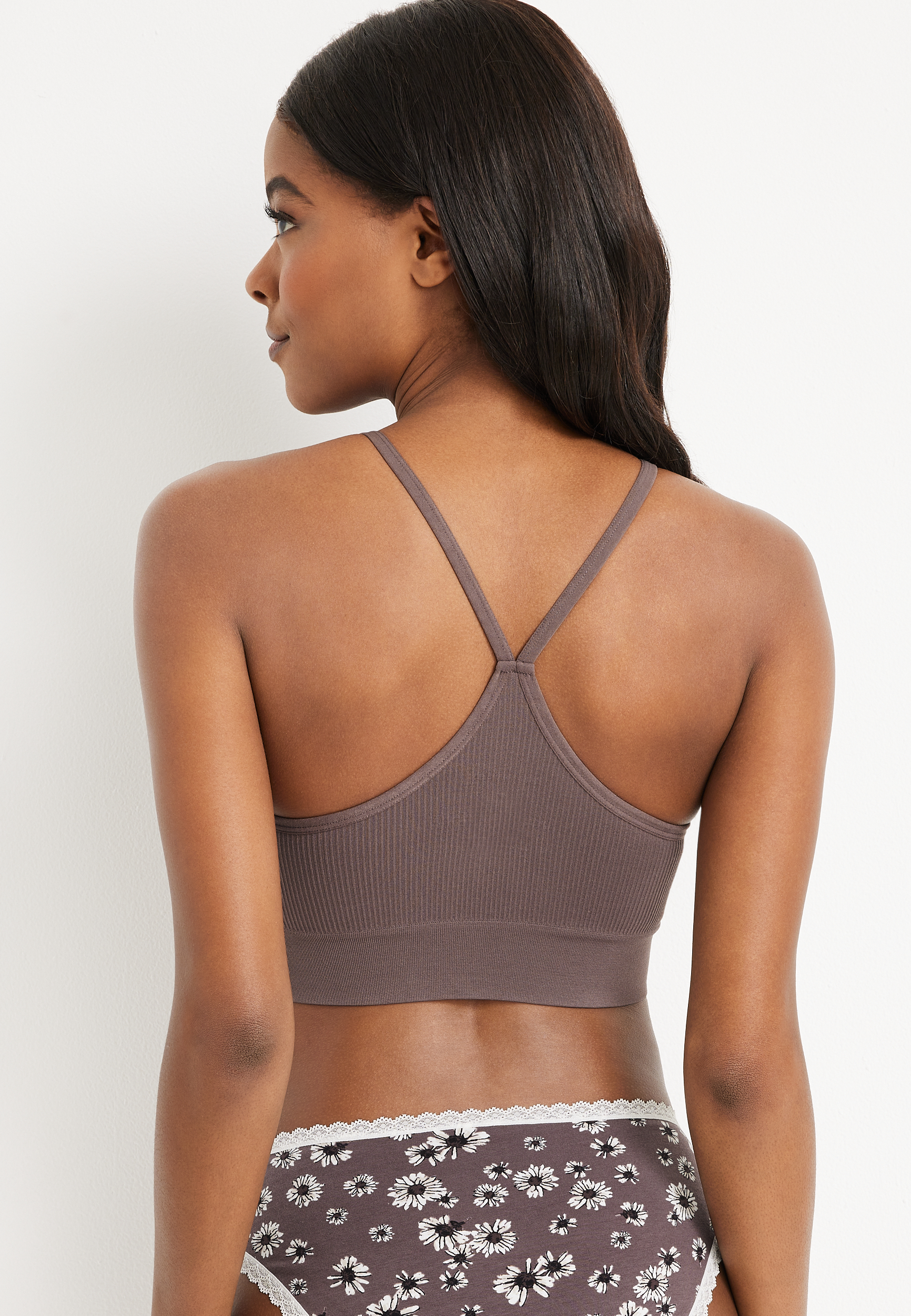 True Stretch Seamless Simple Strap Bralette