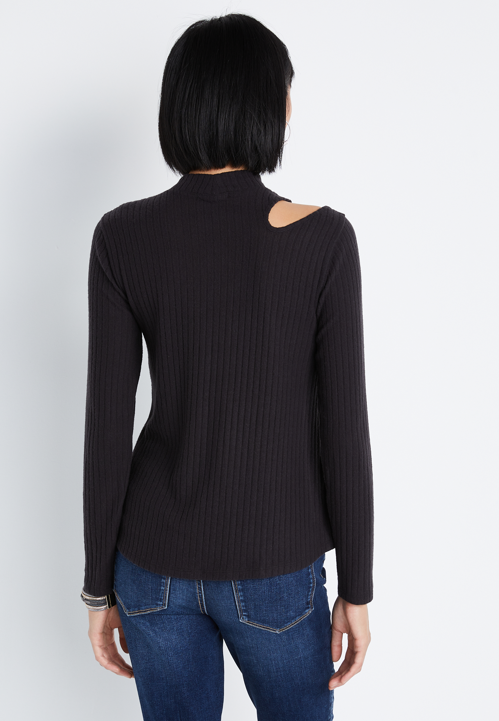 nache トップス CUT-OUT SLIM FIT LONG SLEEVE NACHE (ナチェ