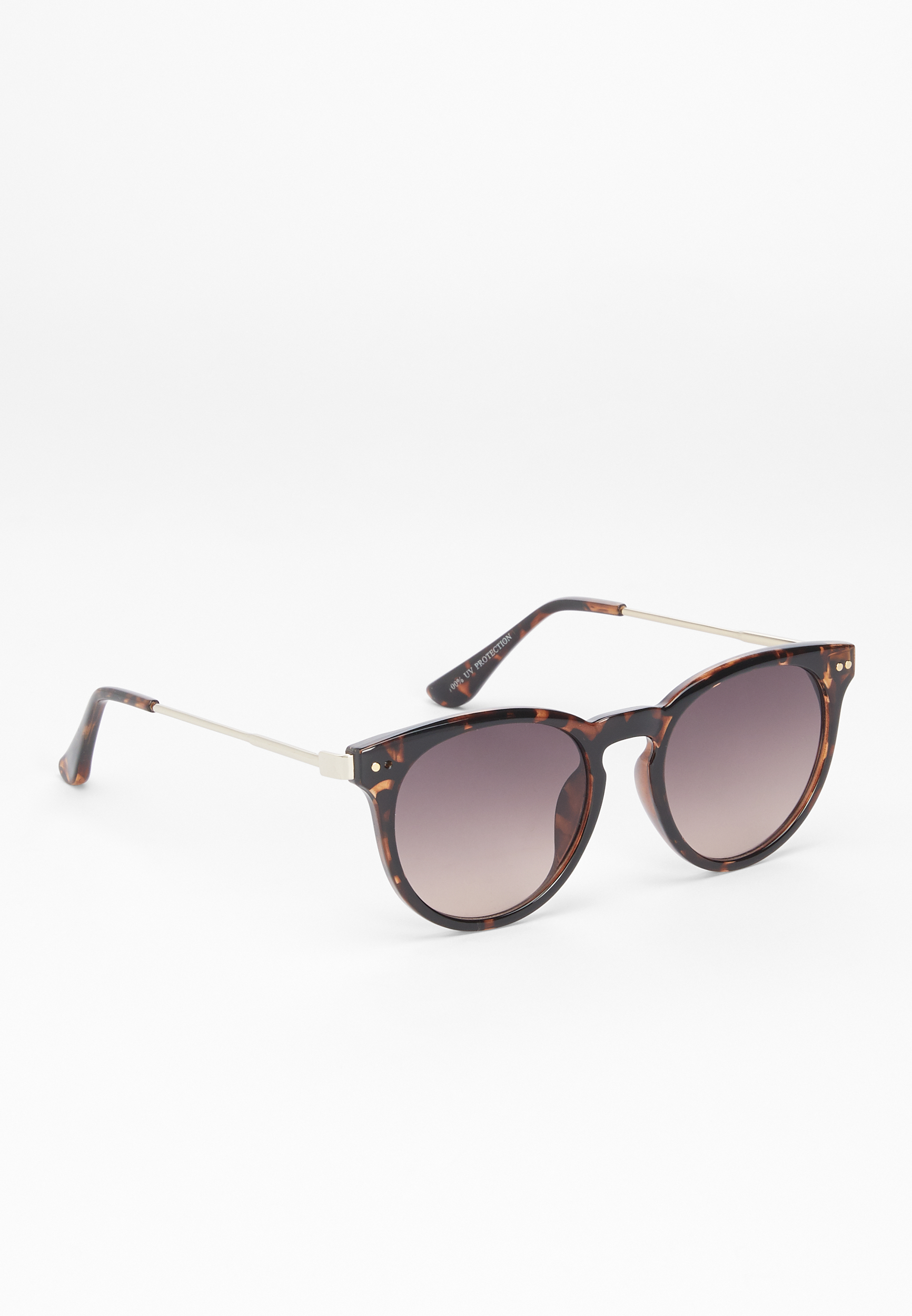 Tortoise Round Sunglasses Maurices